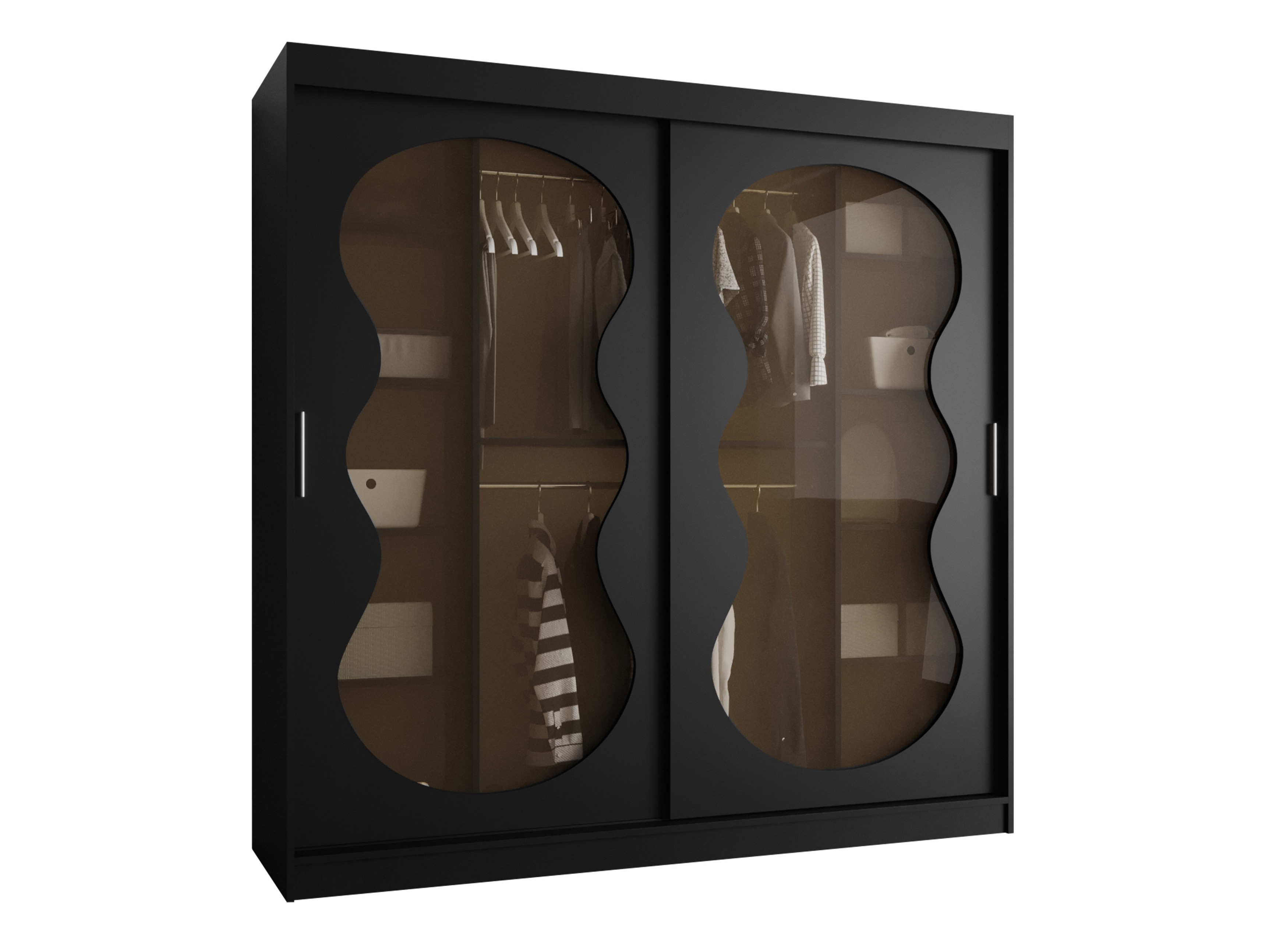 Kledingkast Hartford 532 (Zwart)