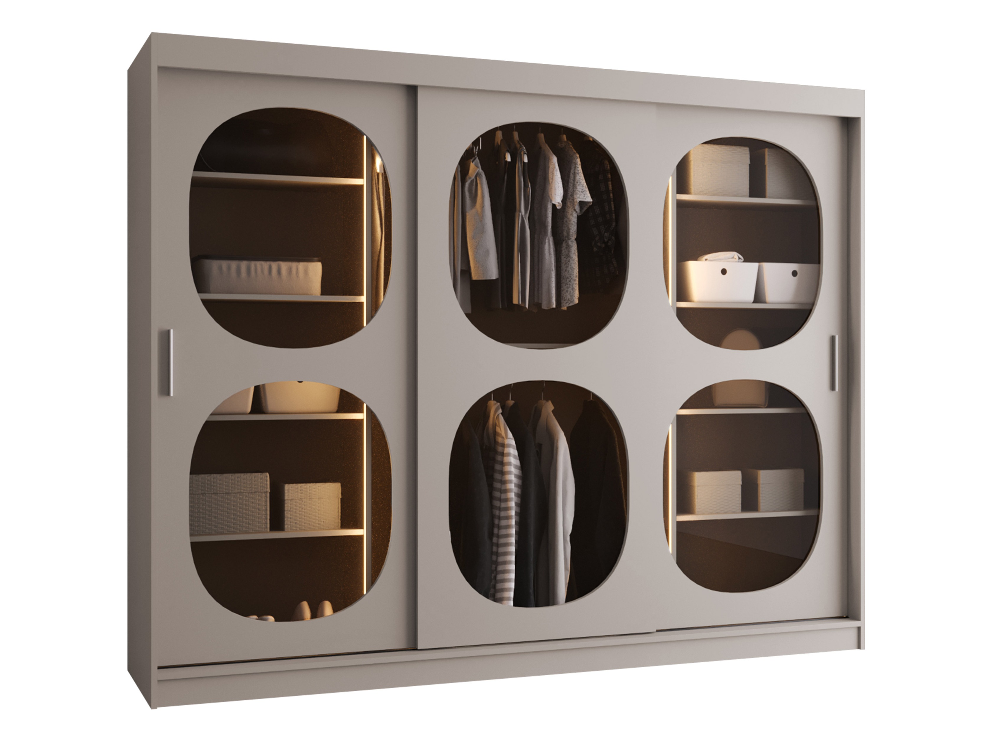 Kledingkast Hartford 533 (Kasjmier)