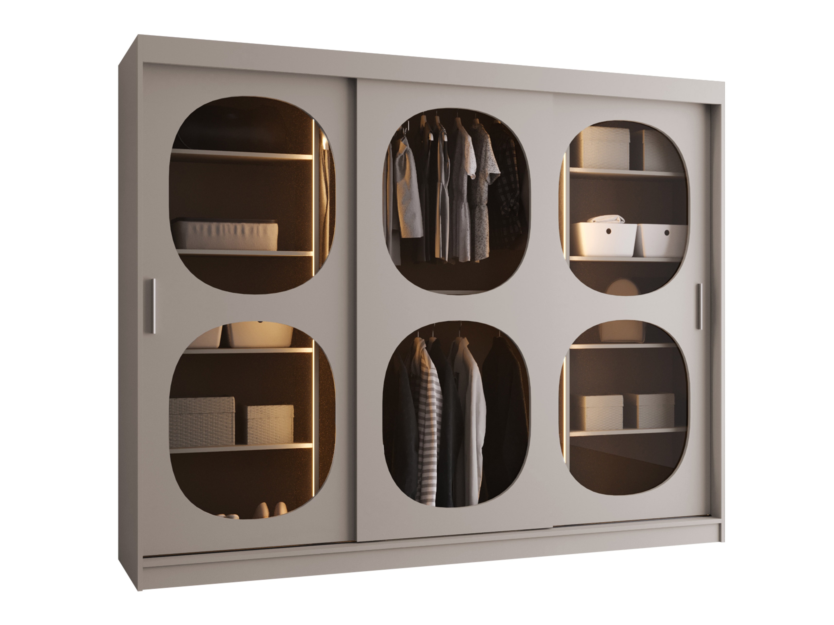 Kledingkast Hartford 533 (Kasjmier)