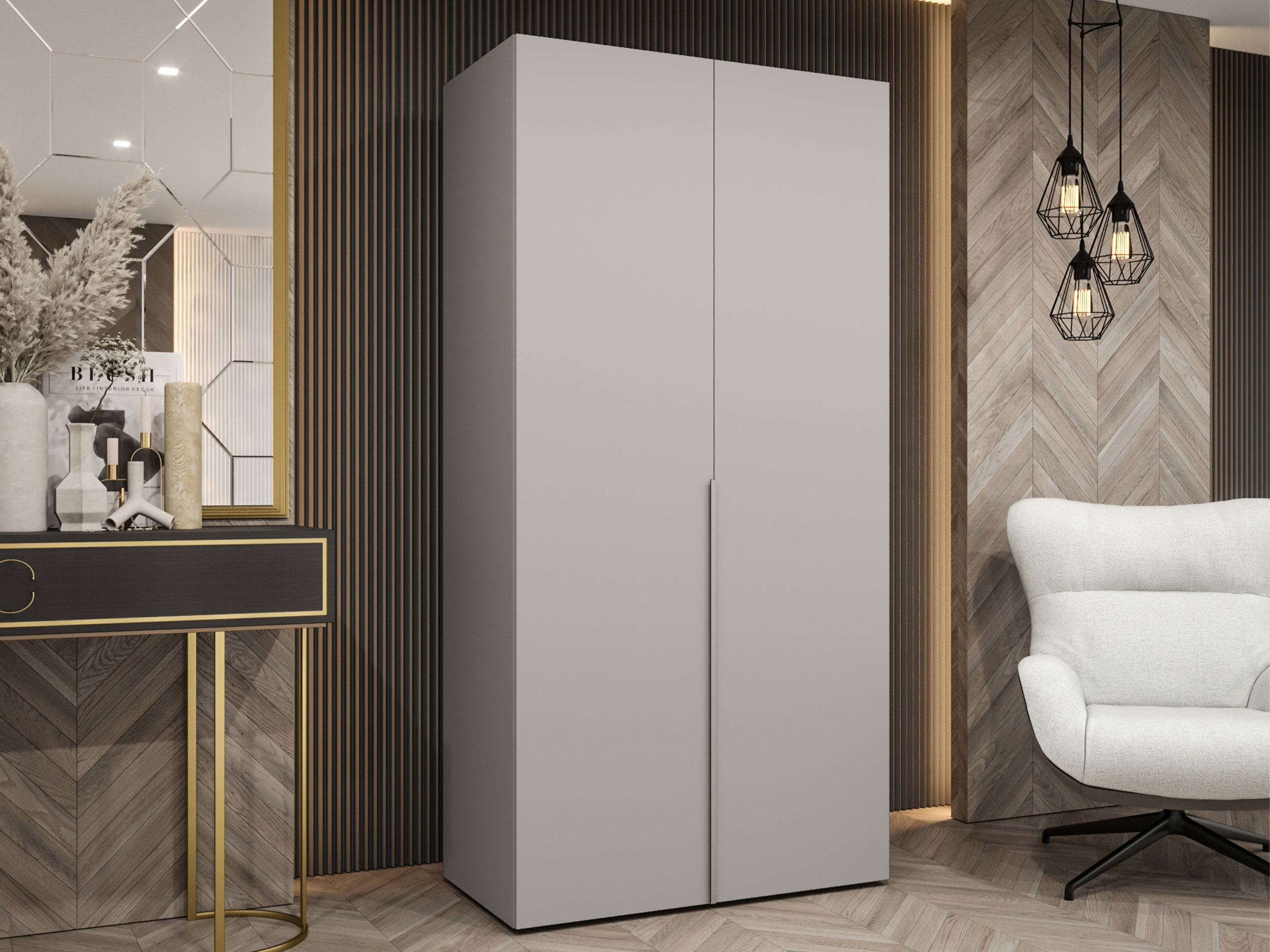 Kledingkast Hartford 535 (Kasjmier)