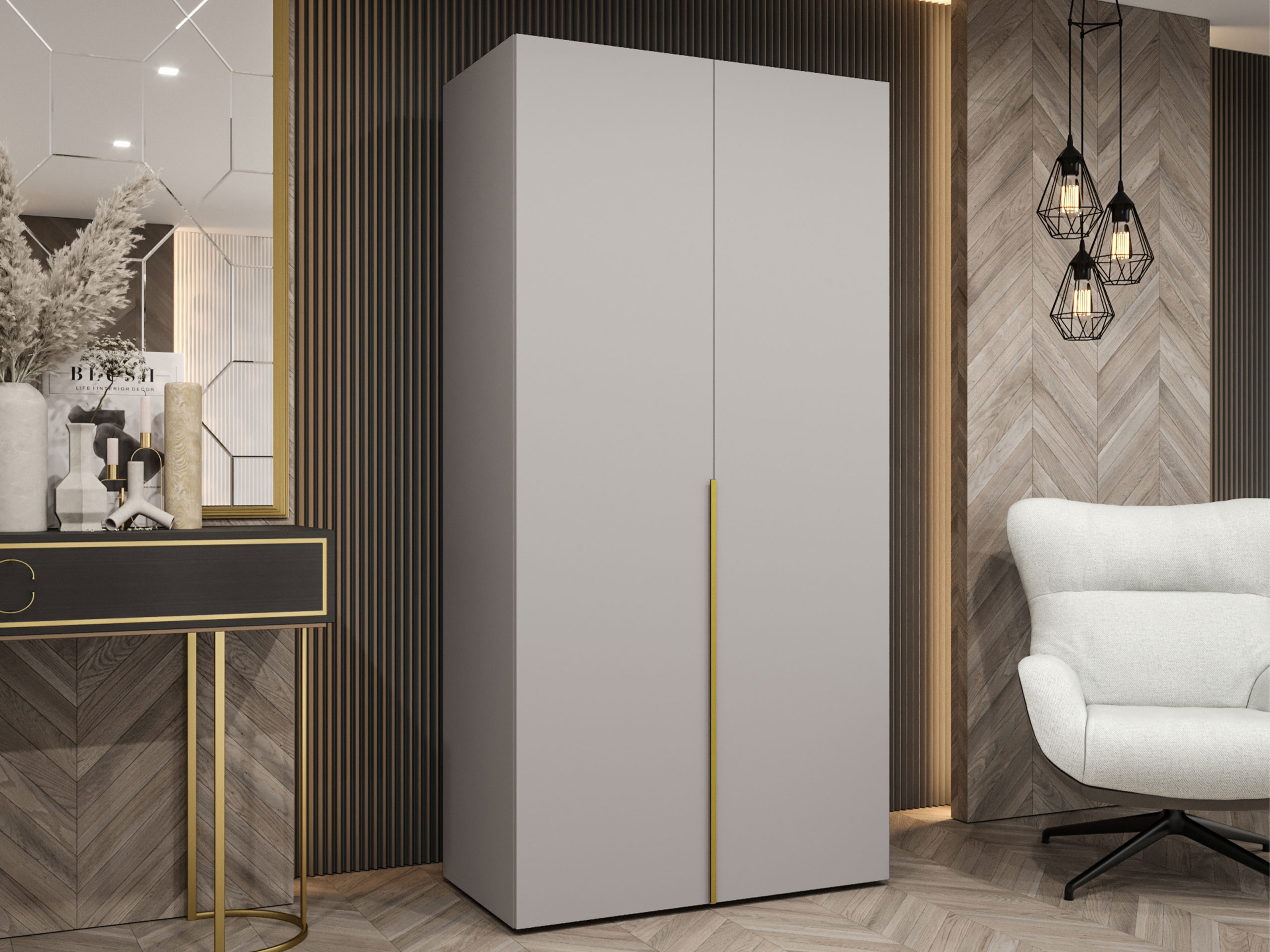 Kledingkast Hartford 535 (Kasjmier)