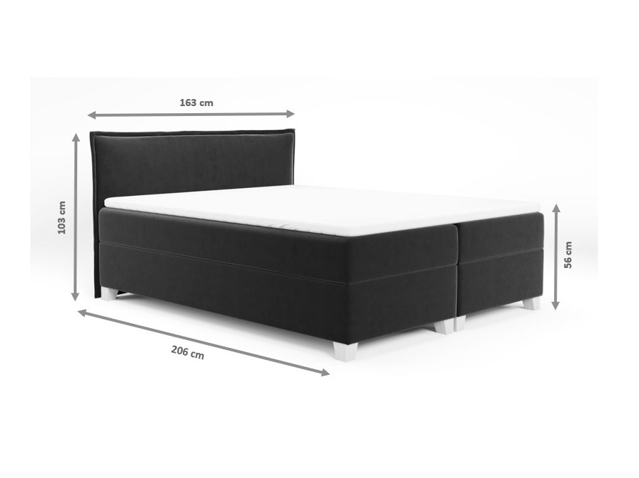 Boxspring Franklin 165 (Kronos 22)