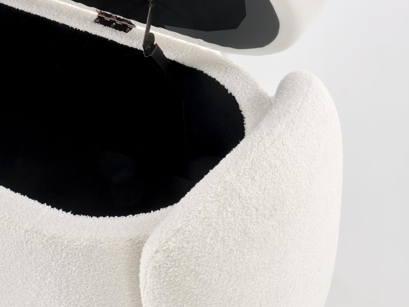 Gestoffeerde hocker Houston 2045