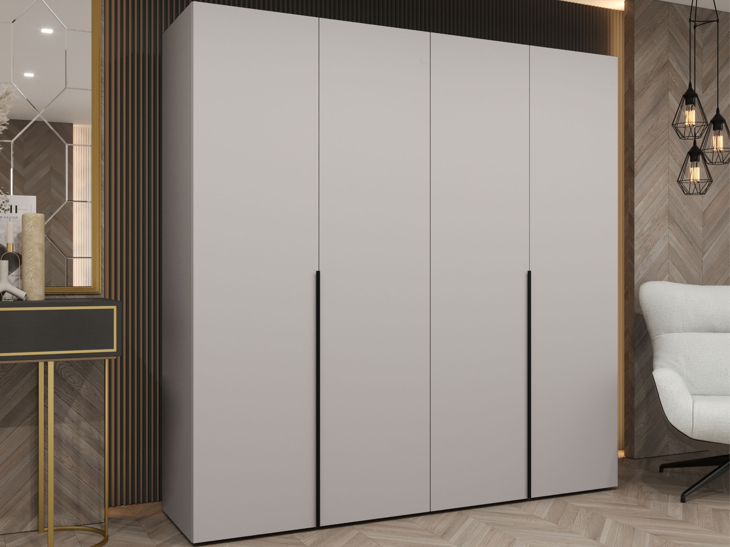 Kledingkast Hartford 537 (Kasjmier)