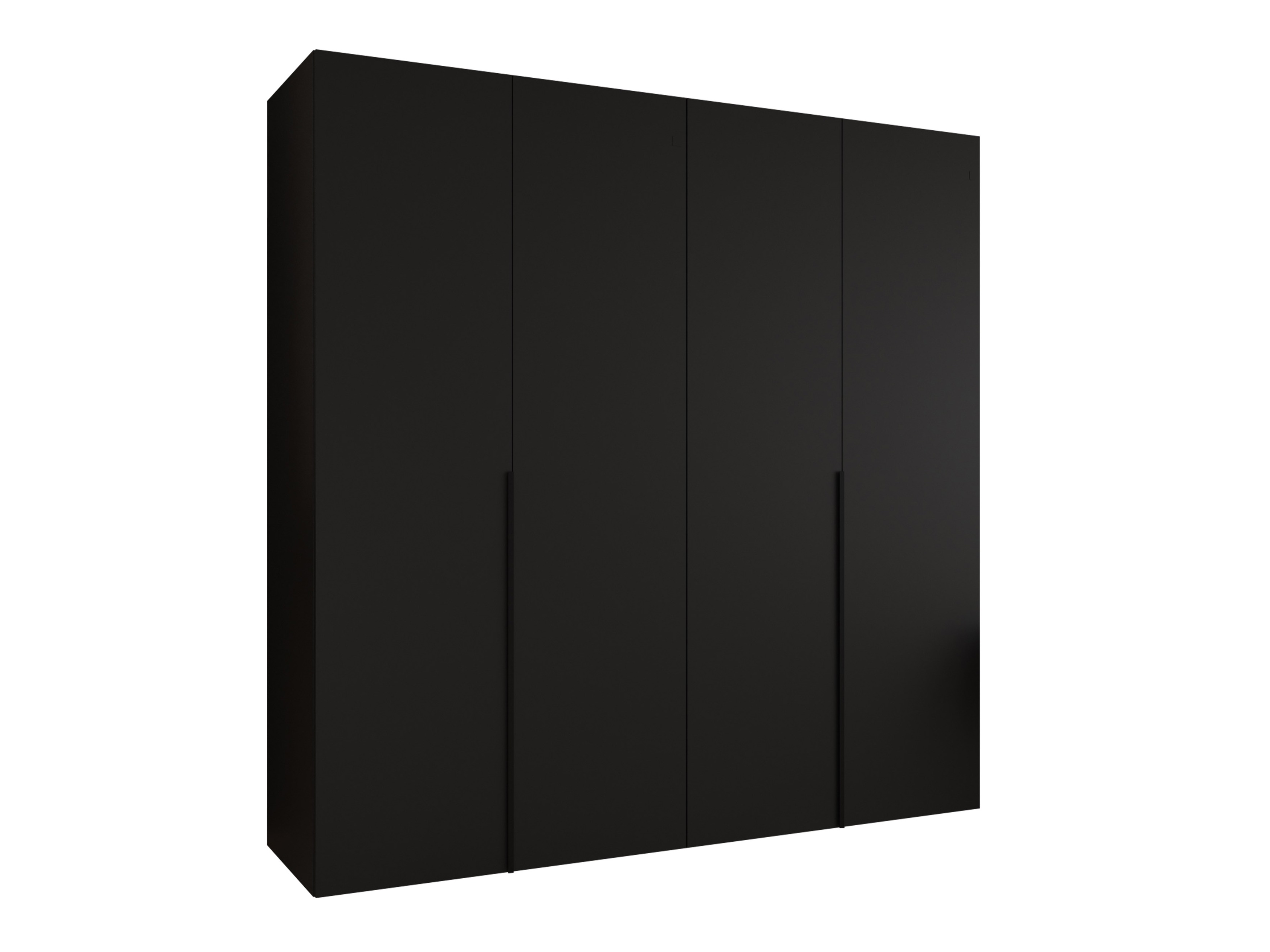 Kledingkast Hartford 537 (Zwart)
