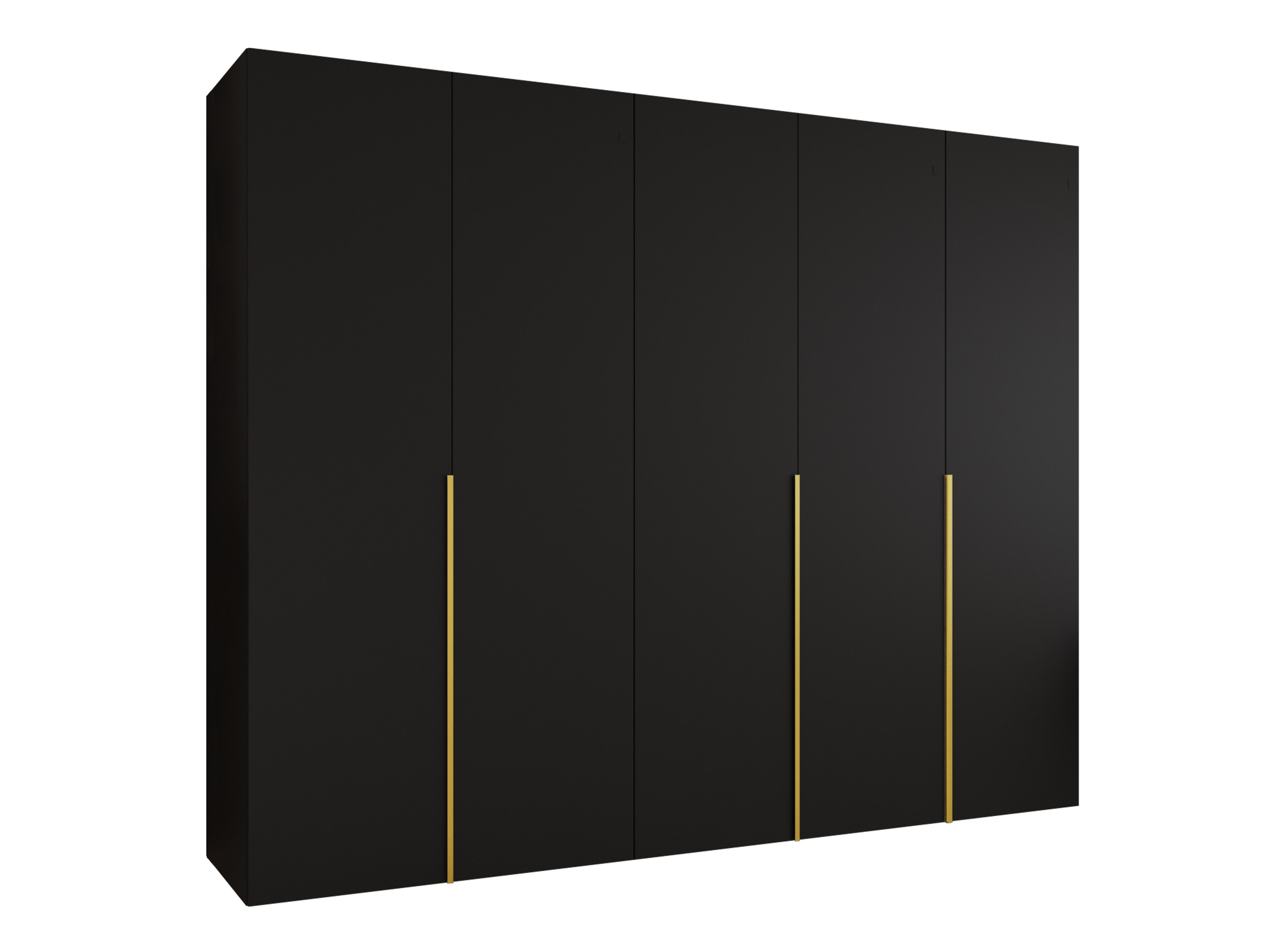 Kledingkast Hartford 538 (Zwart)