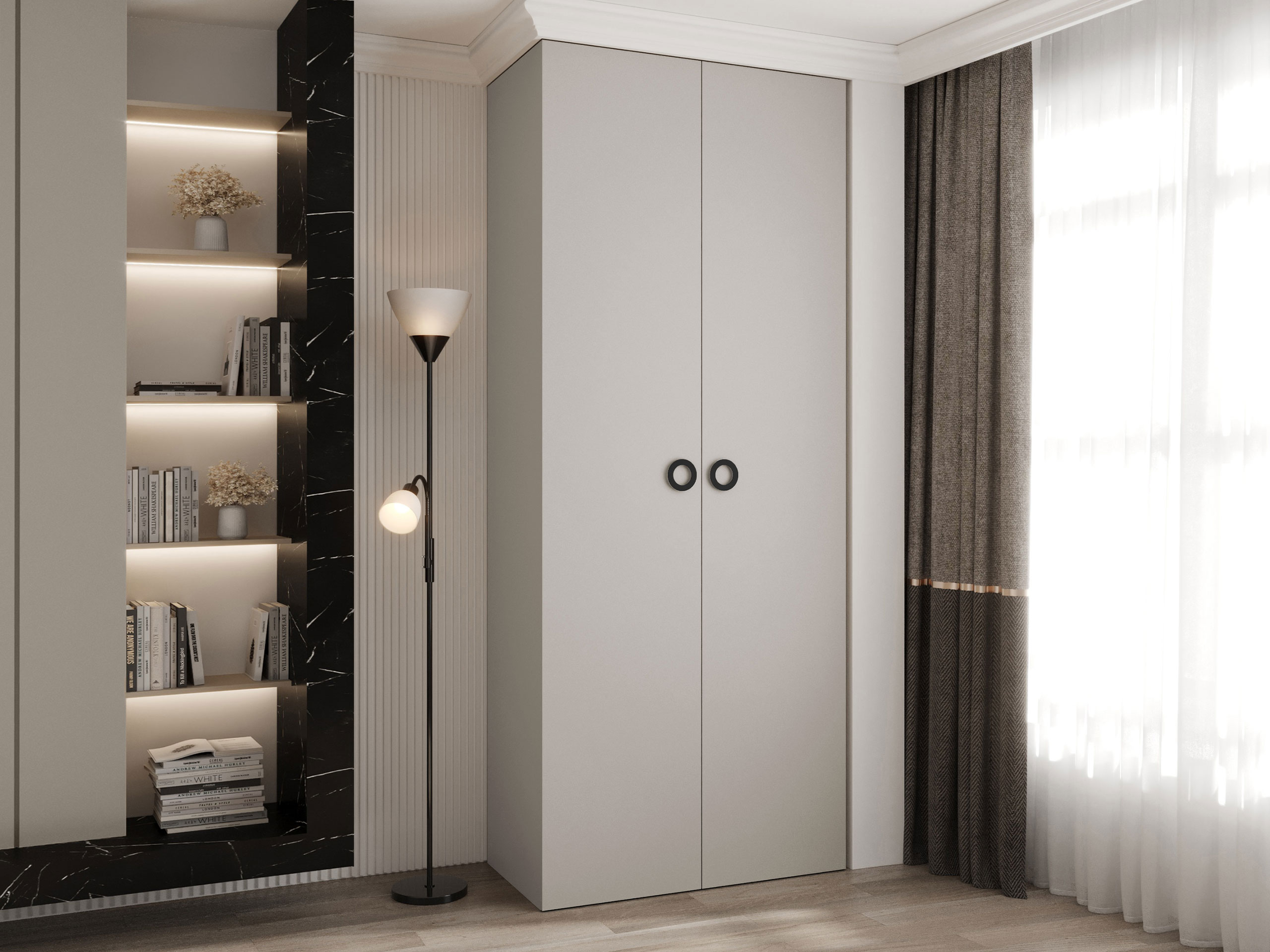 Kledingkast Hartford 540 (Kasjmier)