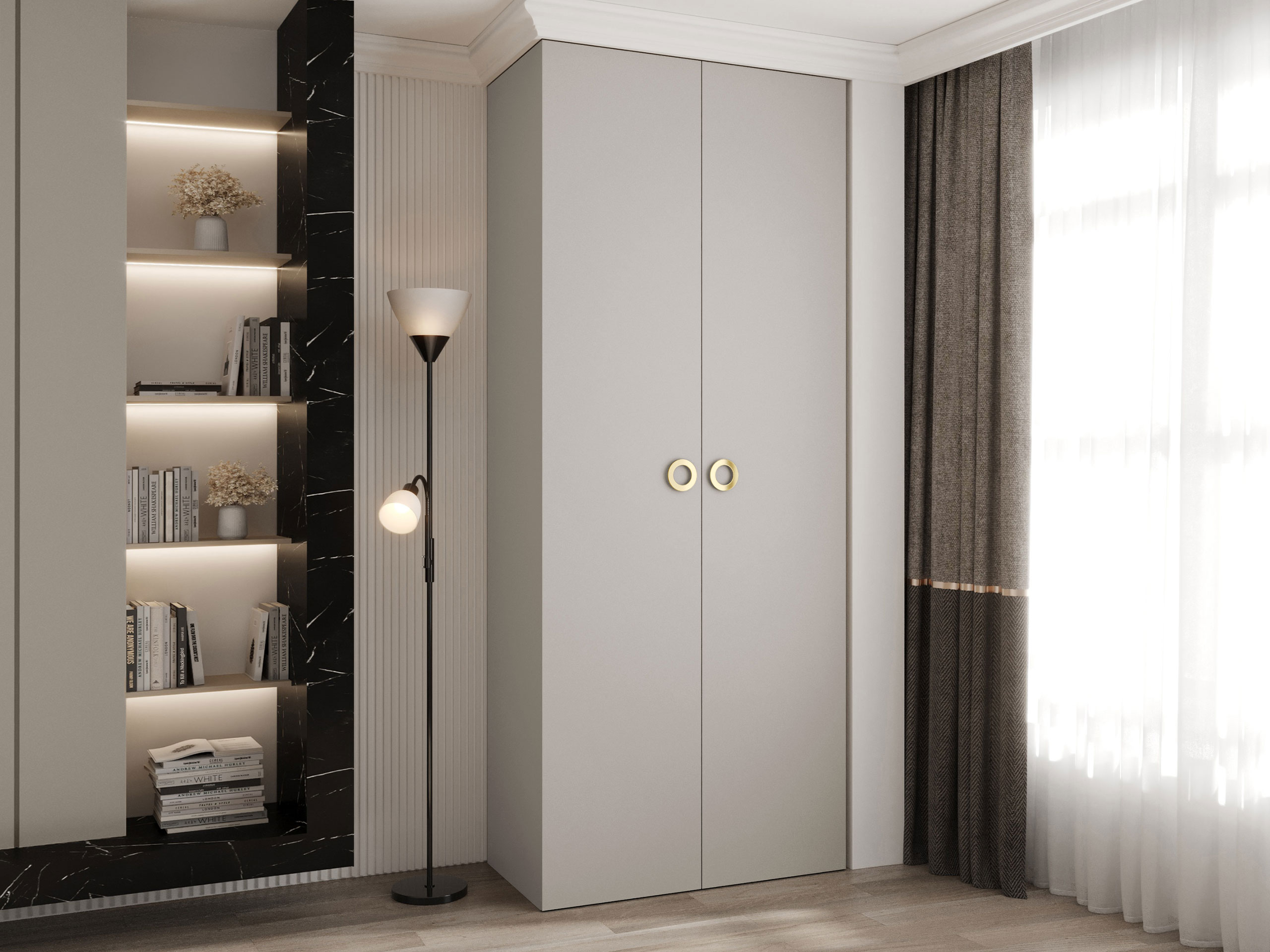 Kledingkast Hartford 540 (Kasjmier)