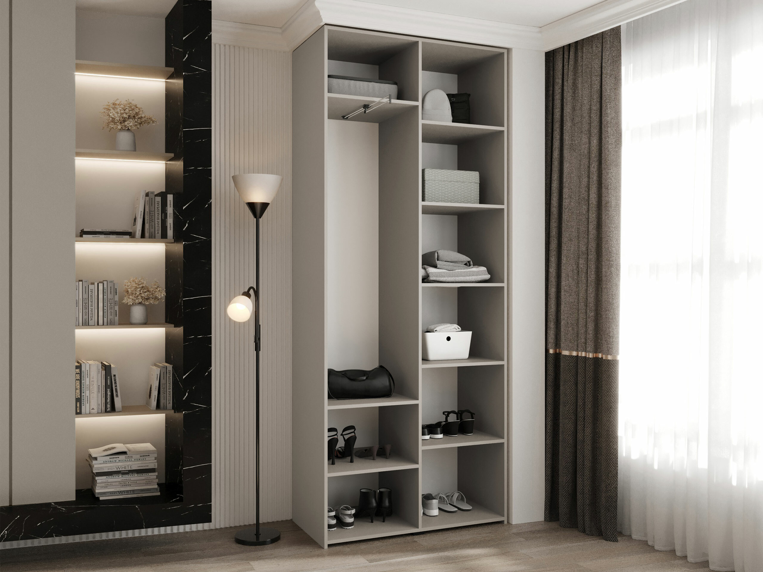 Kledingkast Hartford 540 (Wit)