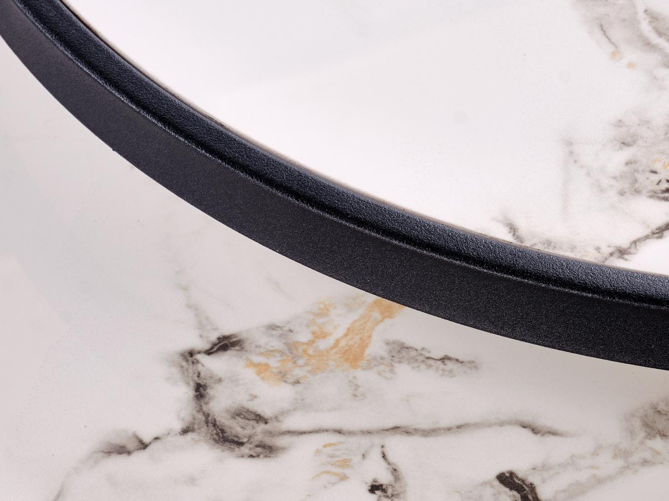 Salontafel set Houston 1867 (Wit marmer + Zwart)