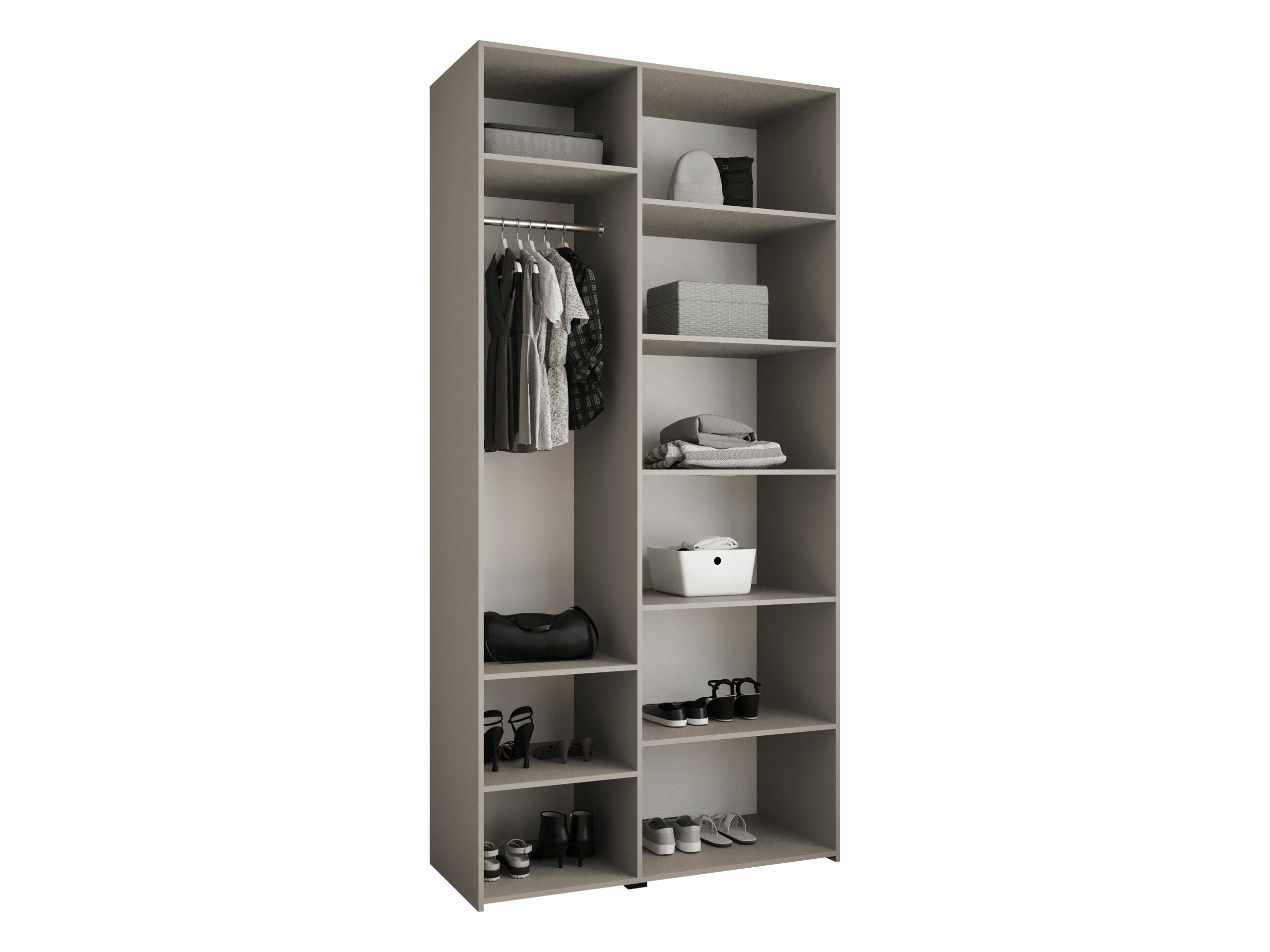 Kledingkast Hartford 544 (Wit)