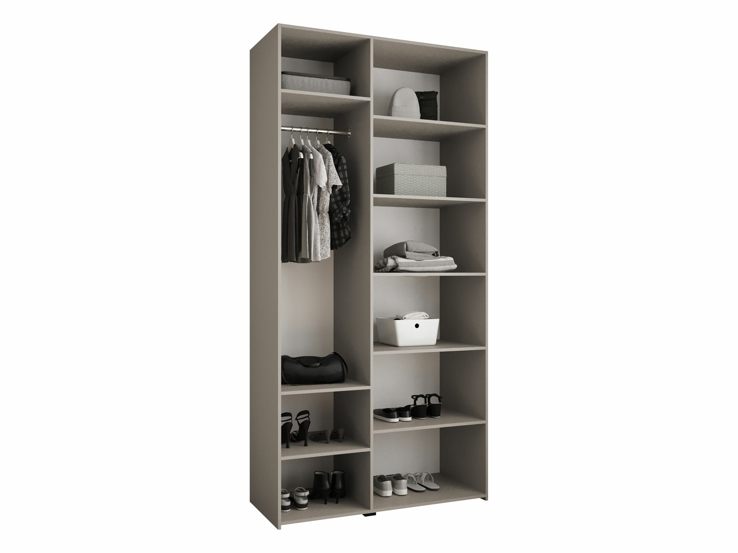 Kledingkast Hartford 544 (Wit)