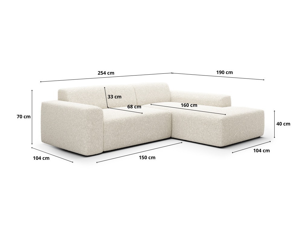 Modulaire hoekbank Romenoi 101 (Centaur 03)