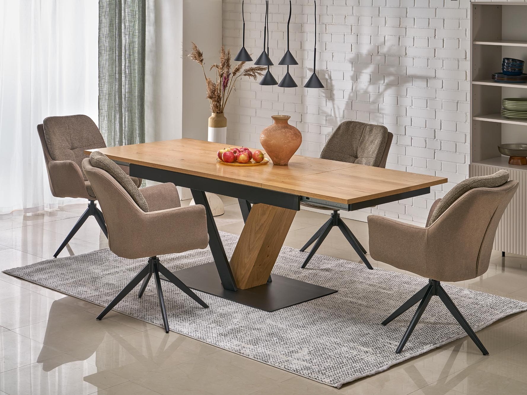 Stoel Houston 2072 (Bruin)