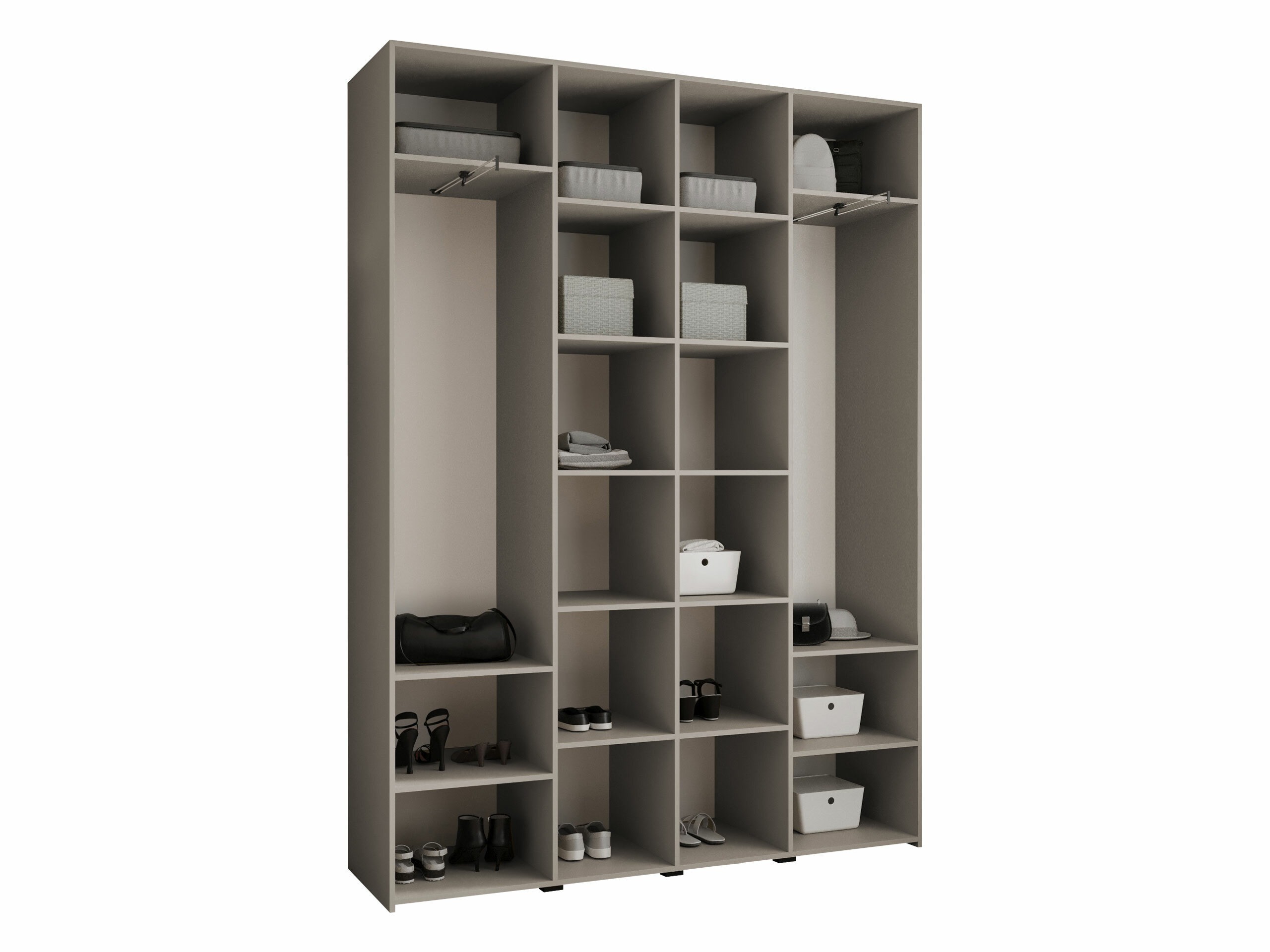 Kledingkast Hartford 554 (Wit)