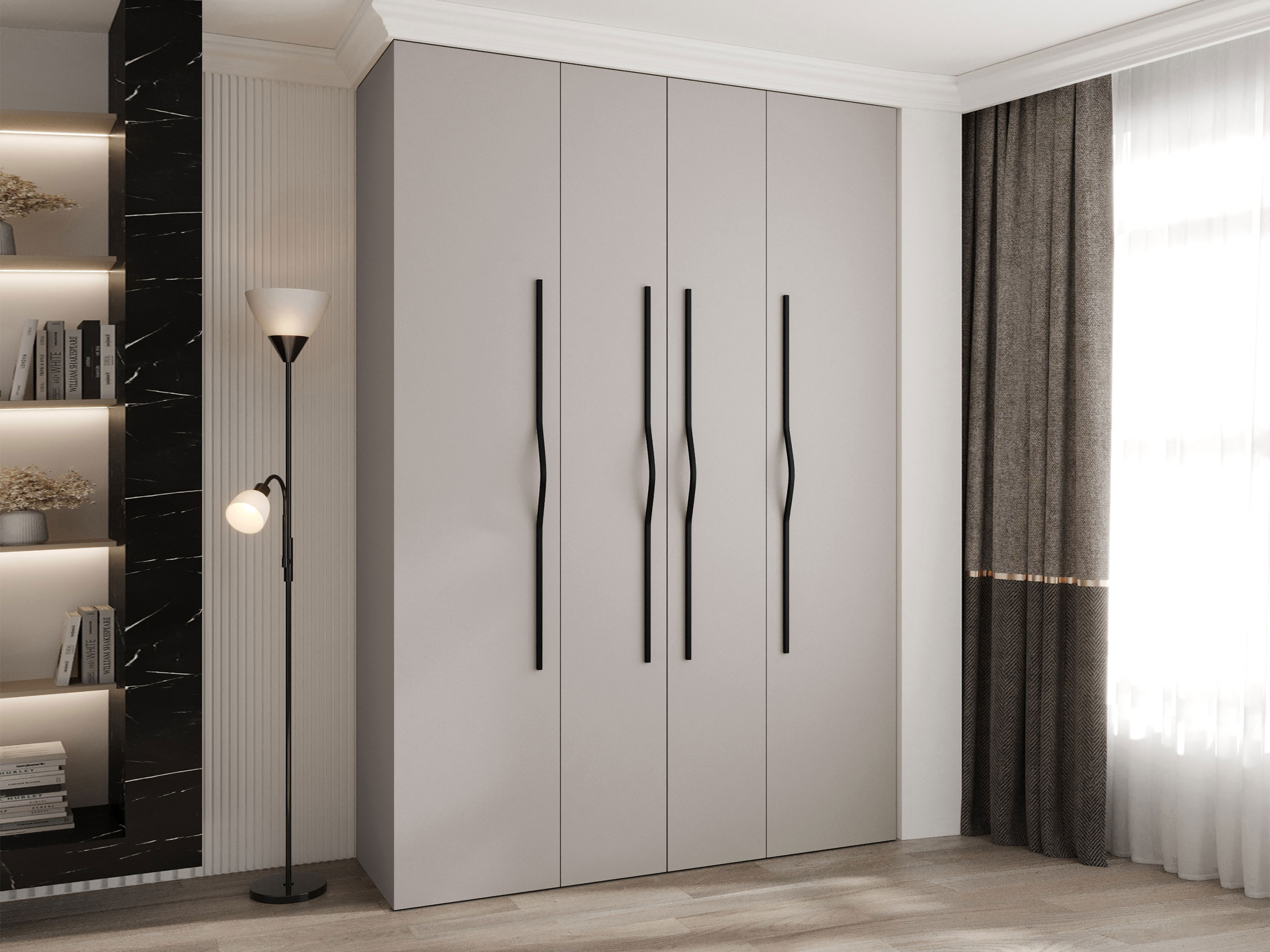 Kledingkast Hartford 564 (Kasjmier)