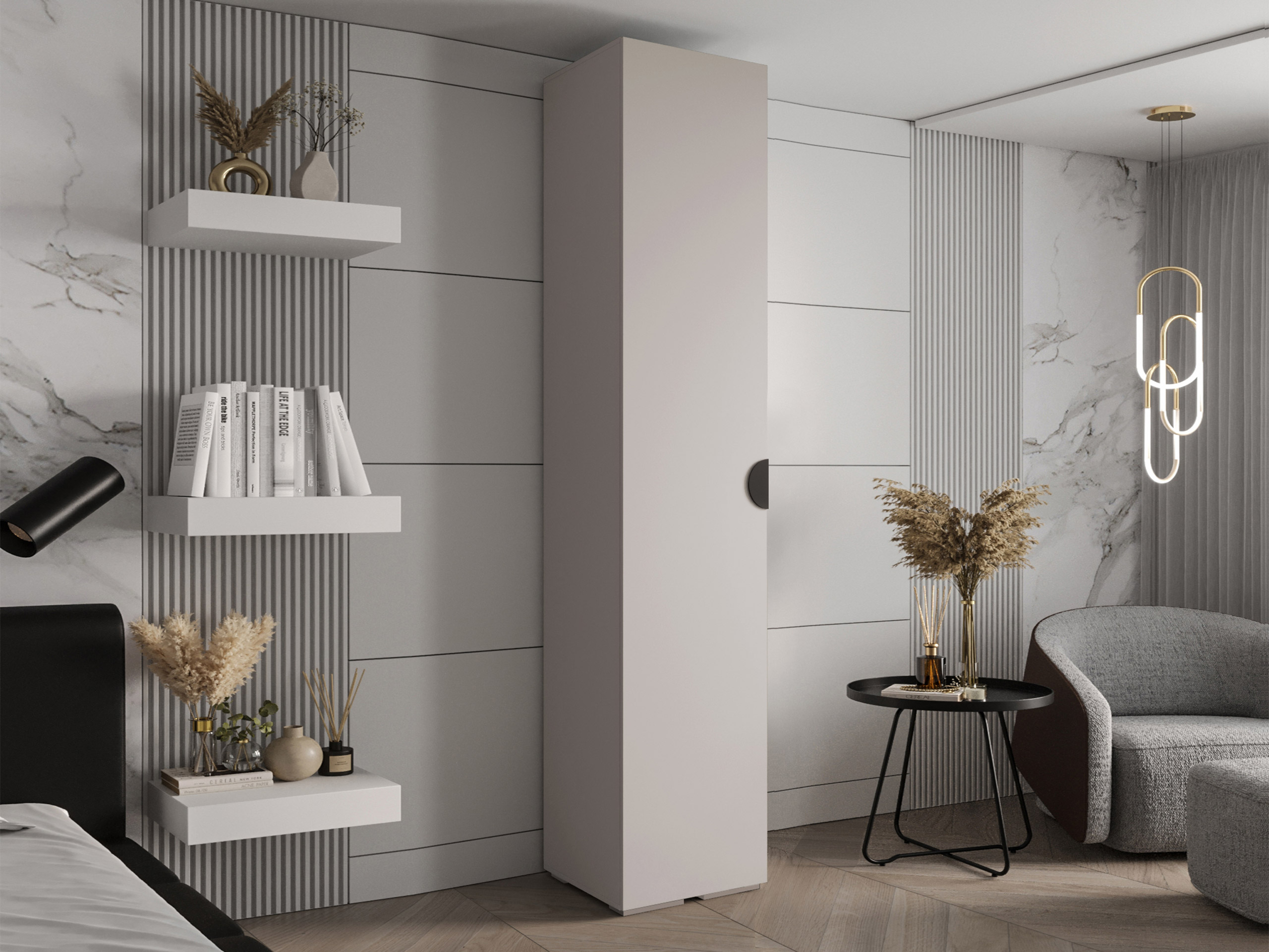 Kledingkast Hartford 567 (Kasjmier)