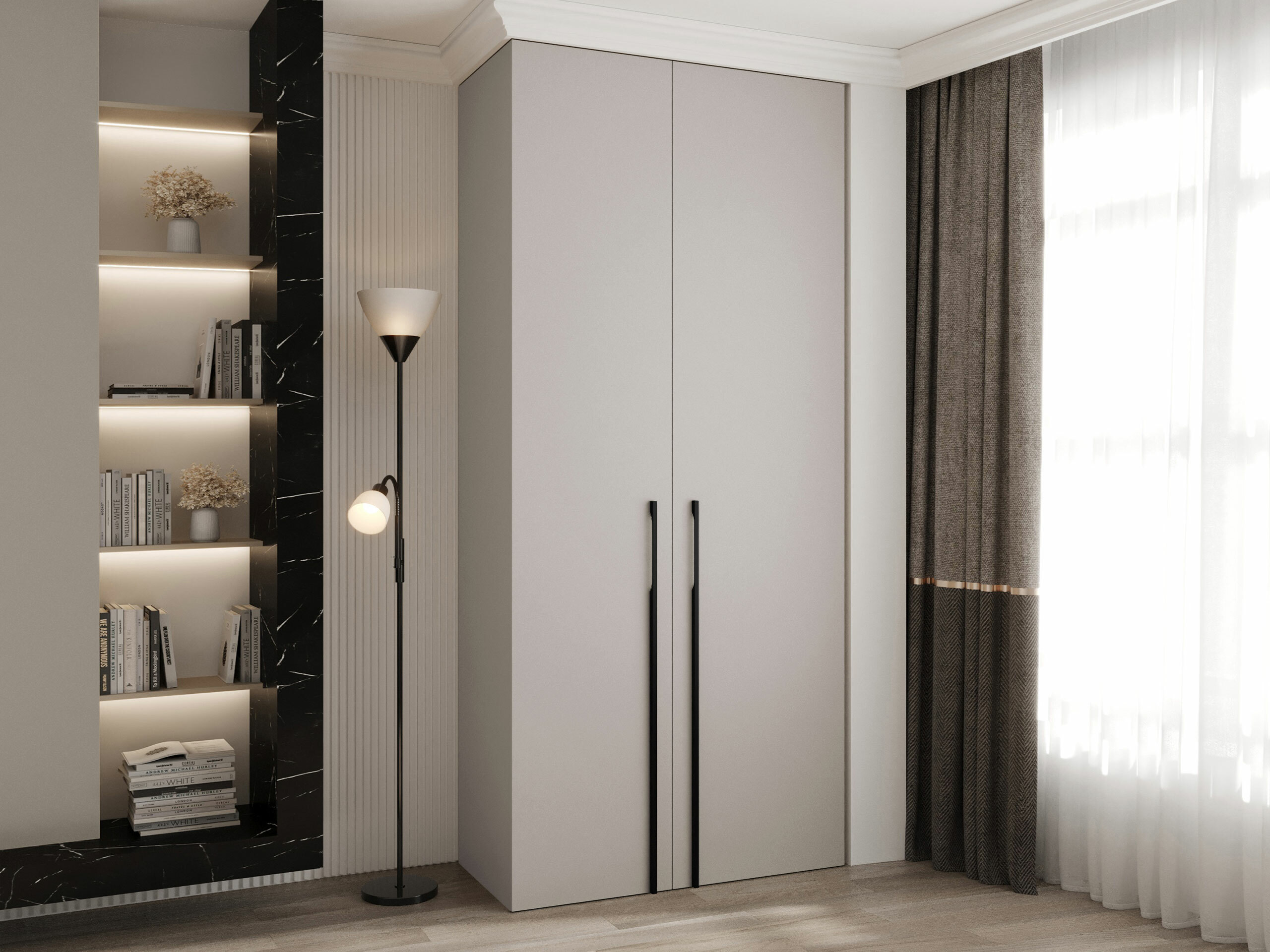 Kledingkast Hartford 569 (Kasjmier)