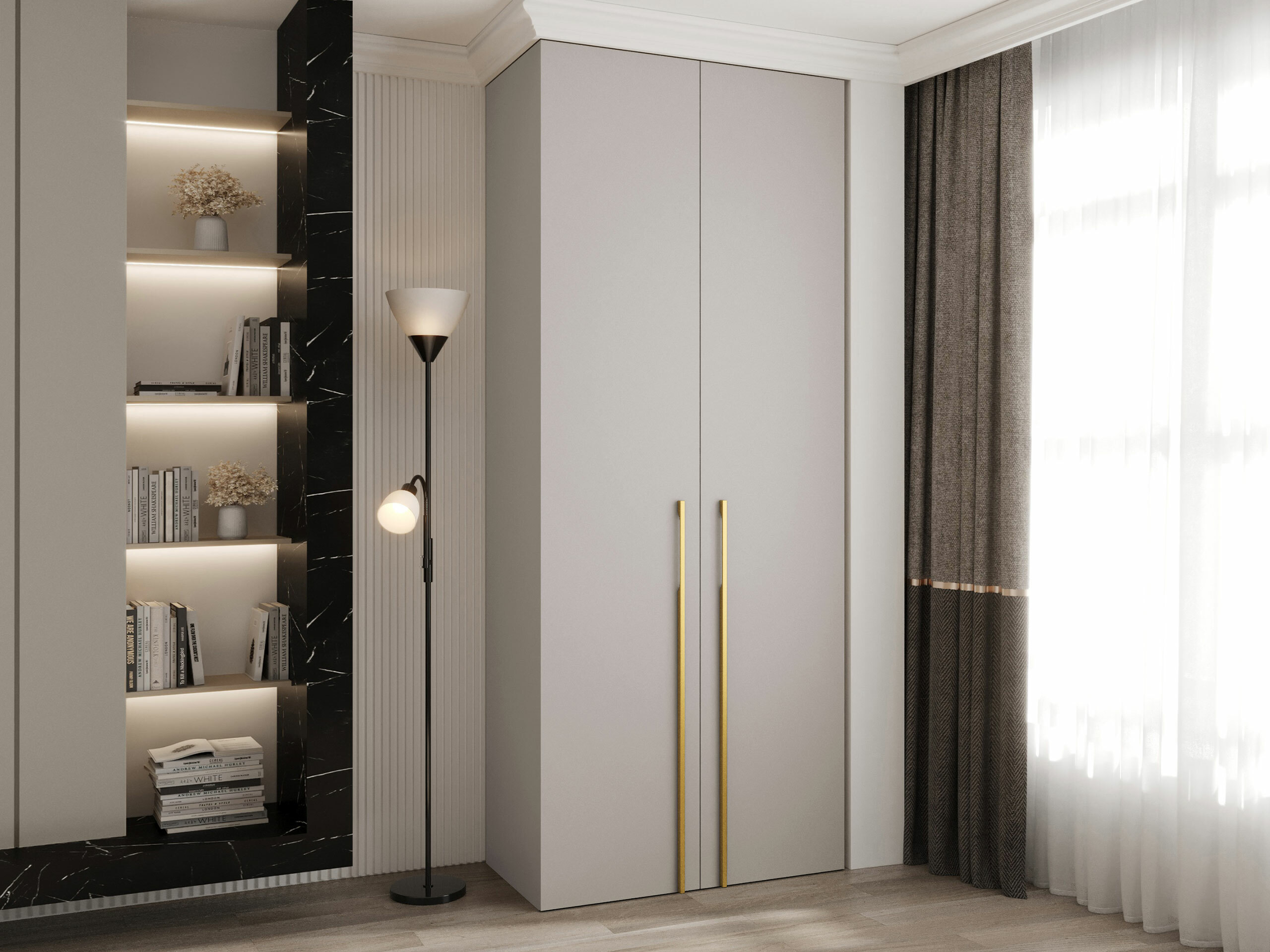 Kledingkast Hartford 569 (Kasjmier)