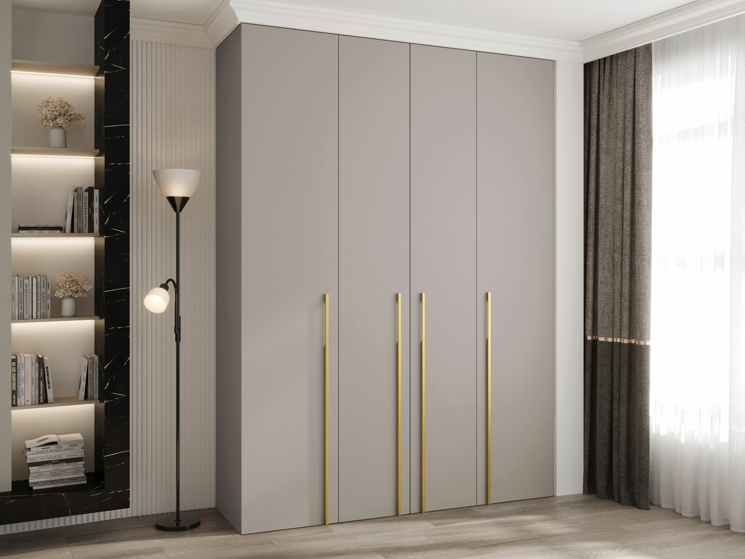 Kledingkast Hartford 570 (Kasjmier)