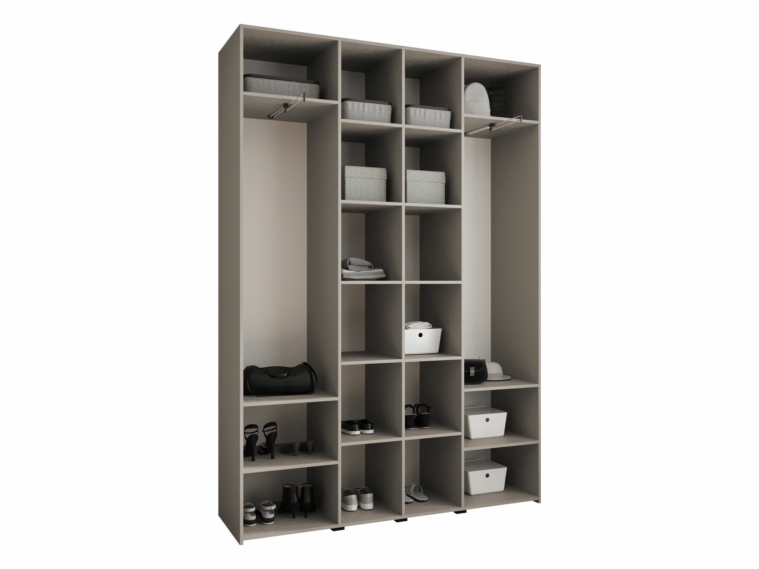 Kledingkast Hartford 570 (Wit)