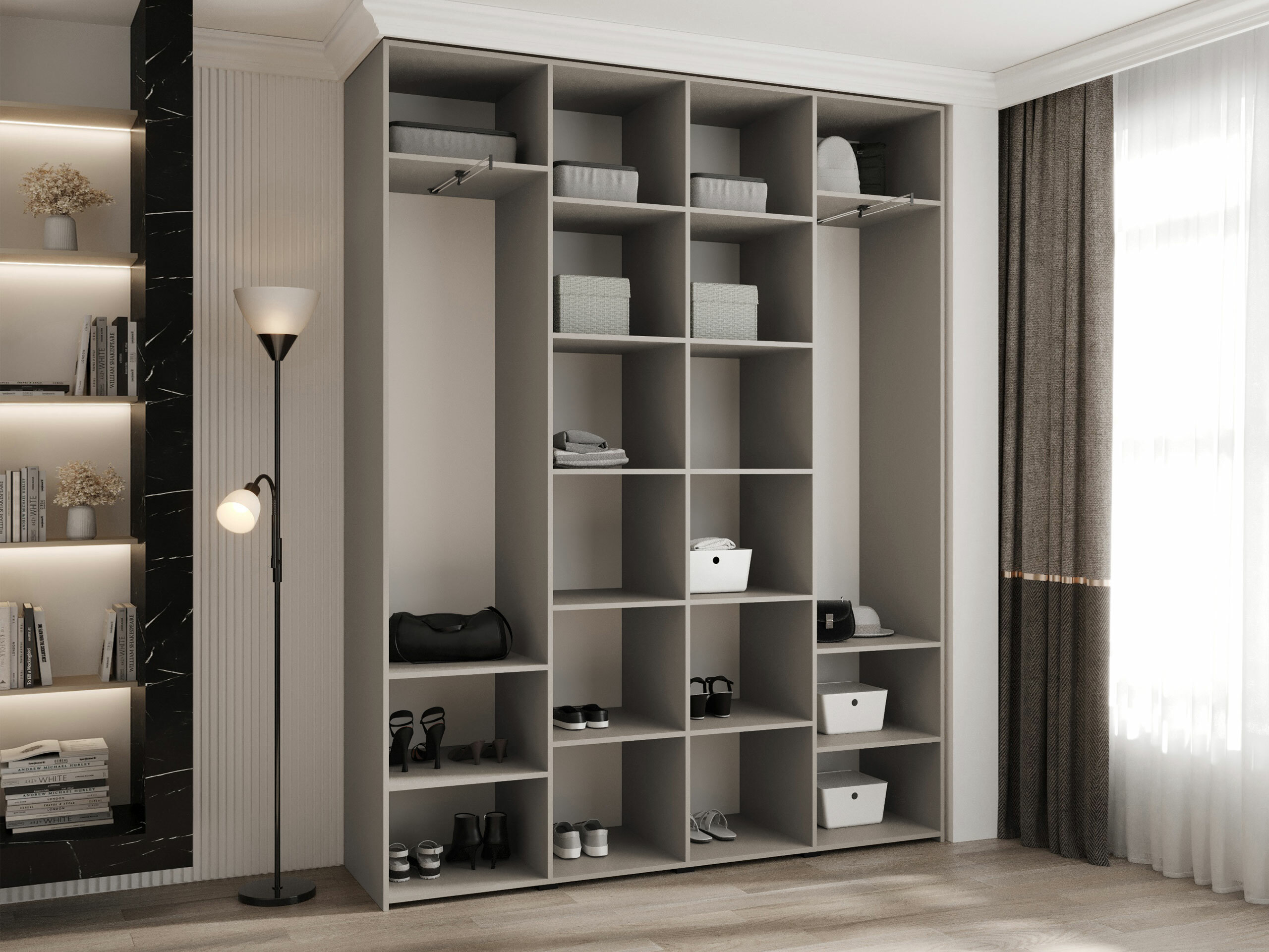 Kledingkast Hartford 570 (Wit)