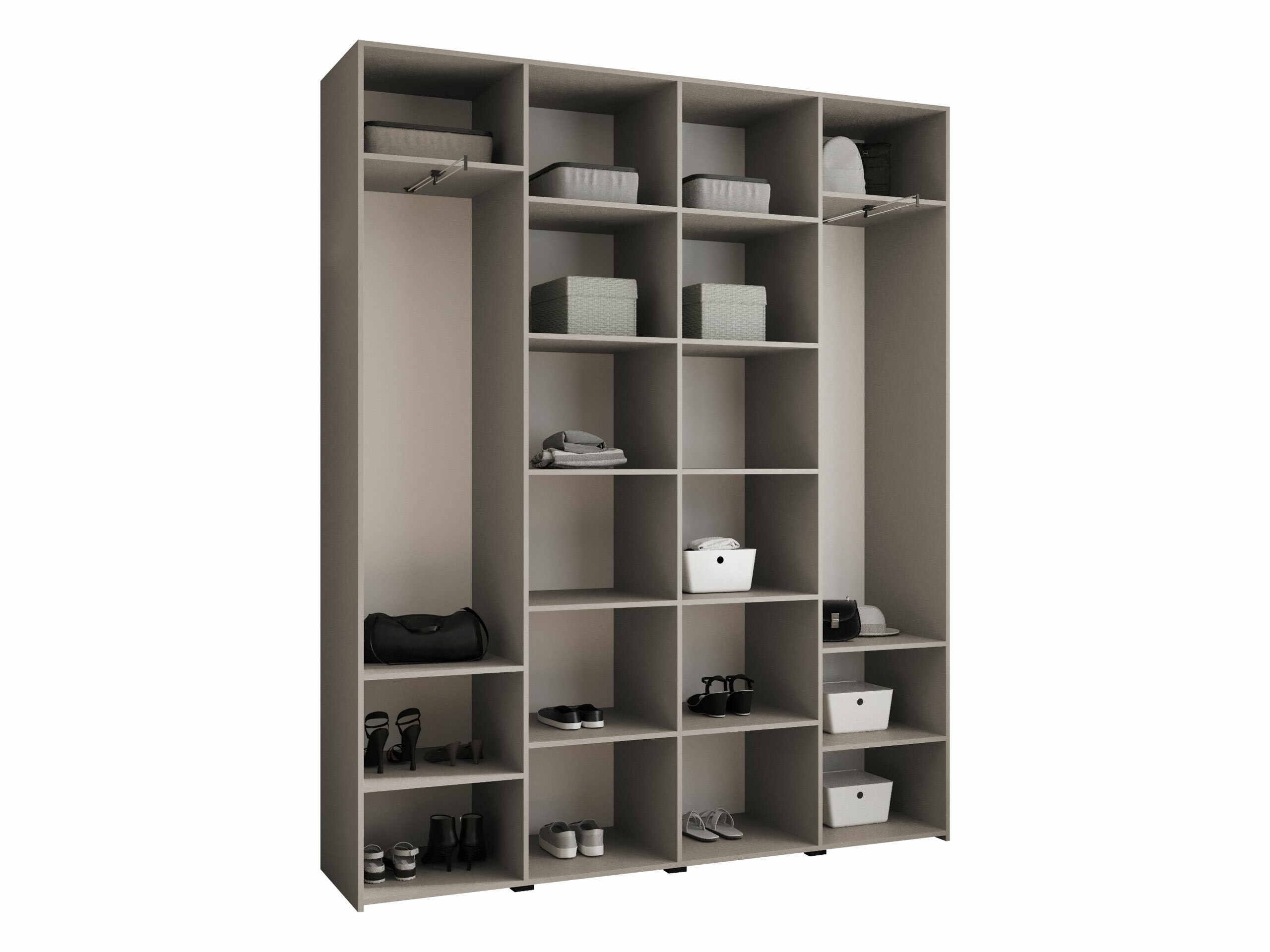 Kledingkast Hartford 570 (Wit)