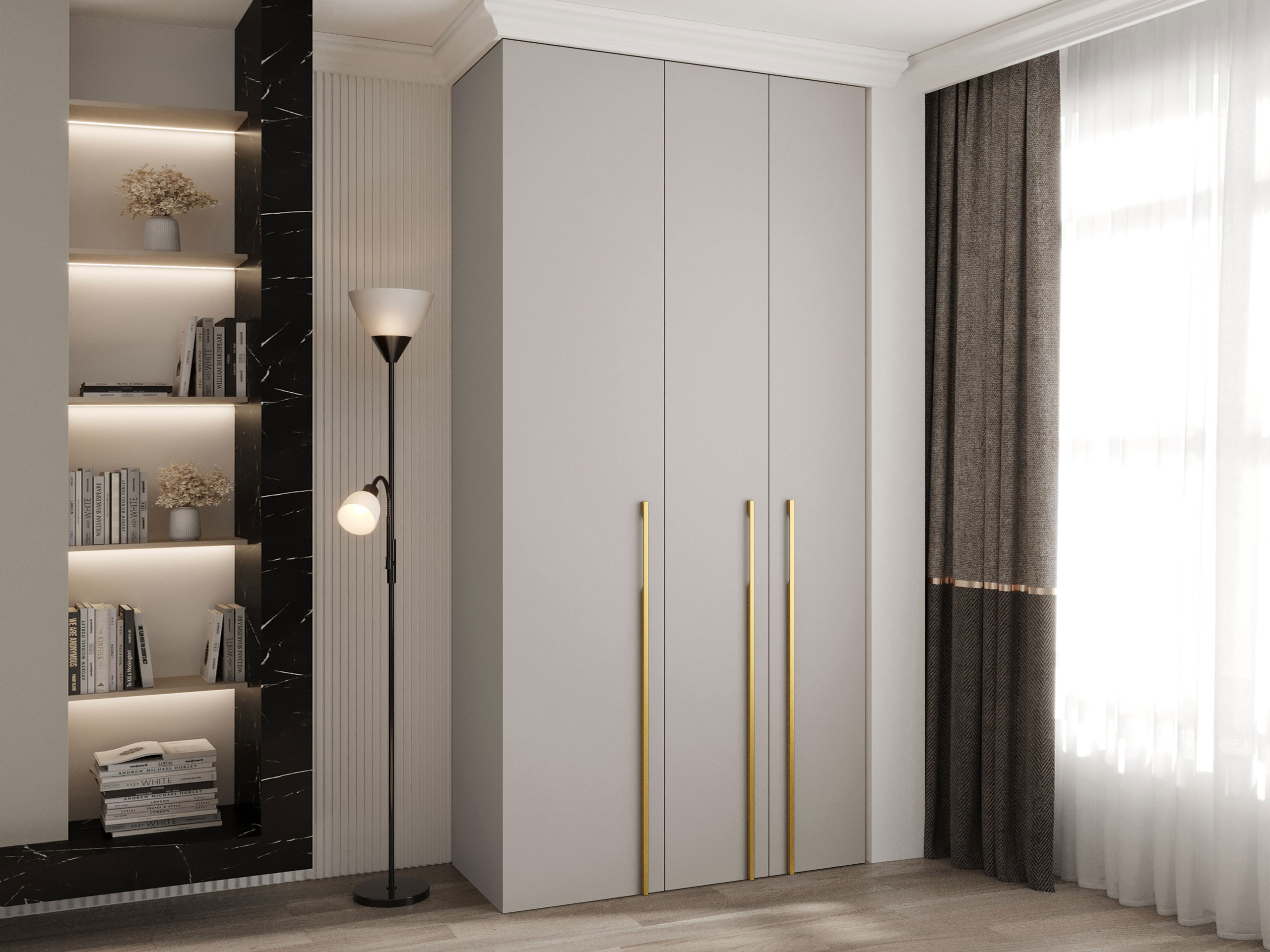 Kledingkast Hartford 571 (Kasjmier)