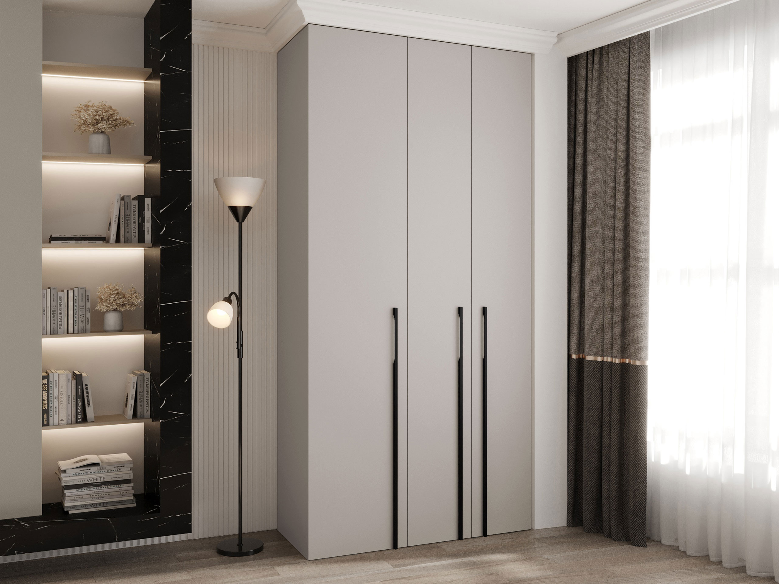 Kledingkast Hartford 571 (Kasjmier)