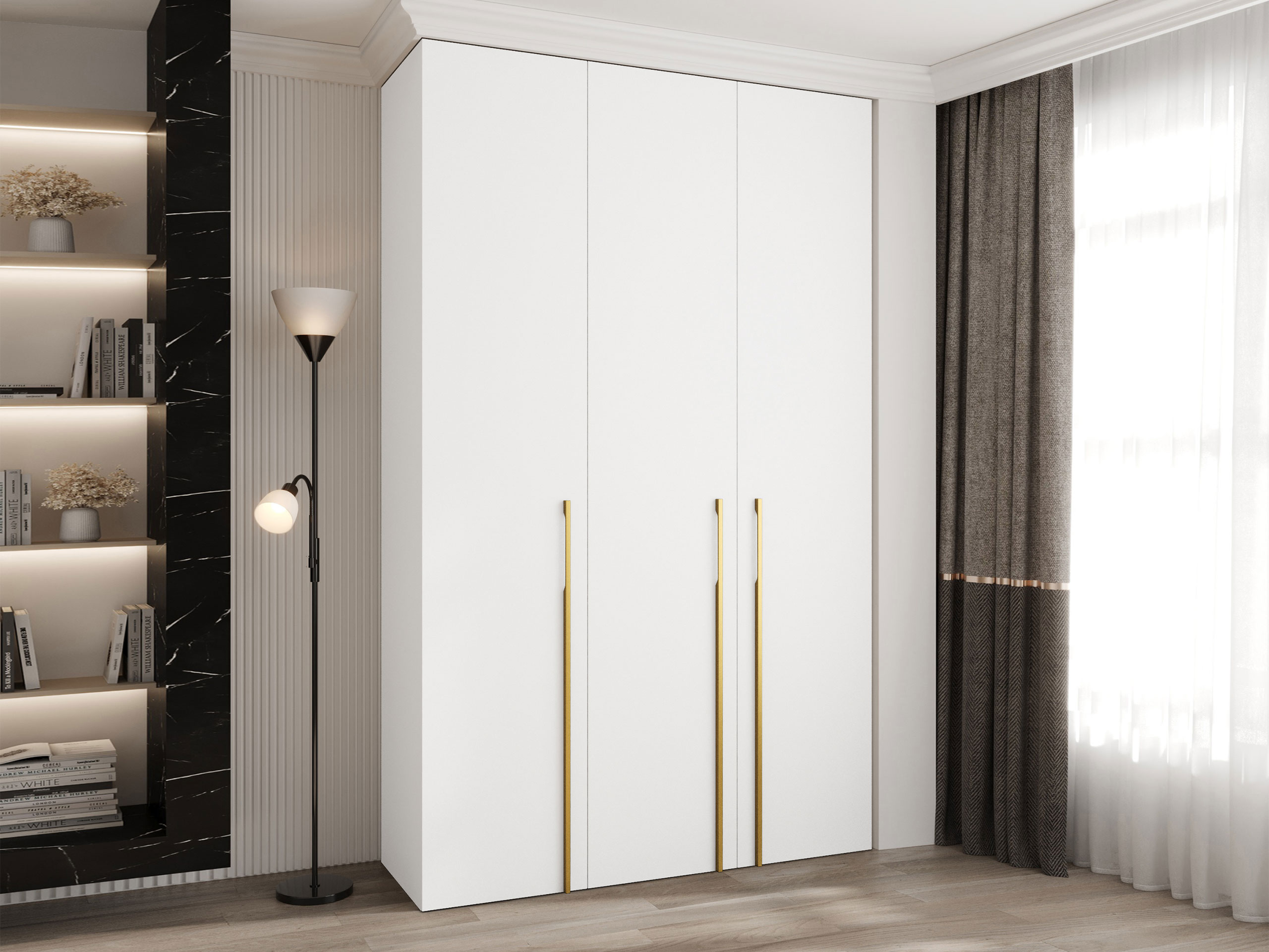 Kledingkast Hartford 571 (Wit)