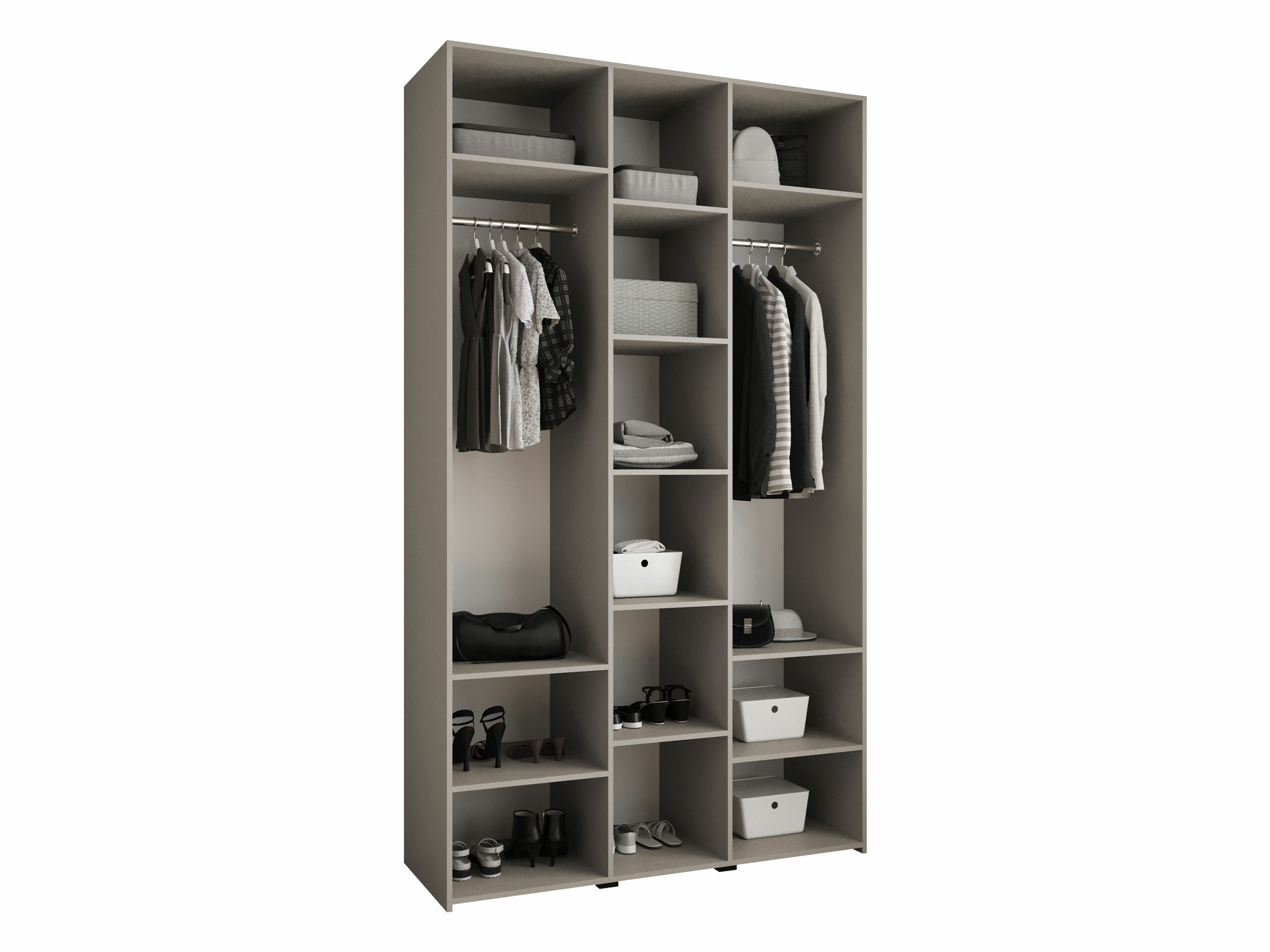 Kledingkast Hartford 571 (Wit)