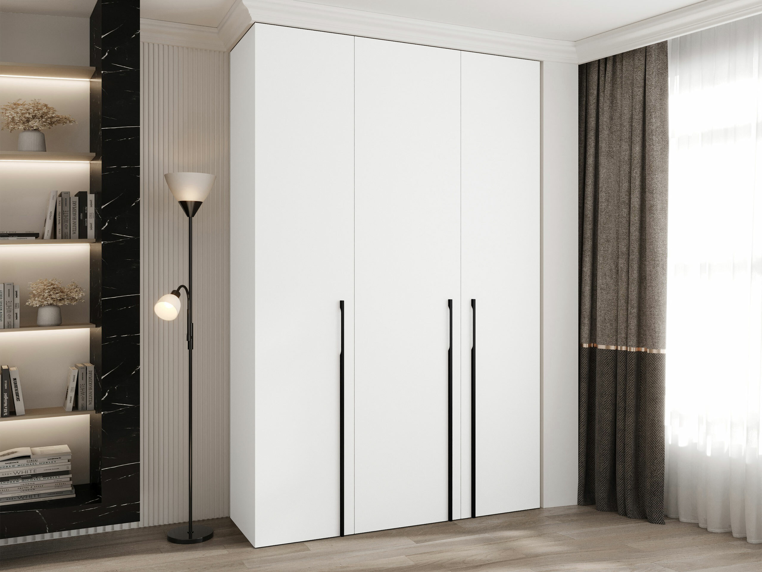 Kledingkast Hartford 571 (Wit)