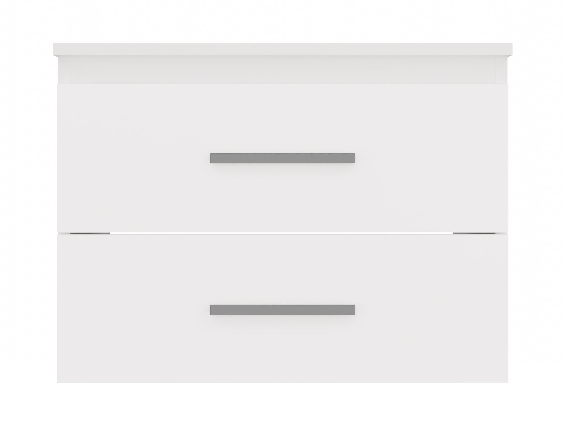 Hangend badkamermeubel voor wastafel Nolmaru 112 (Wit)