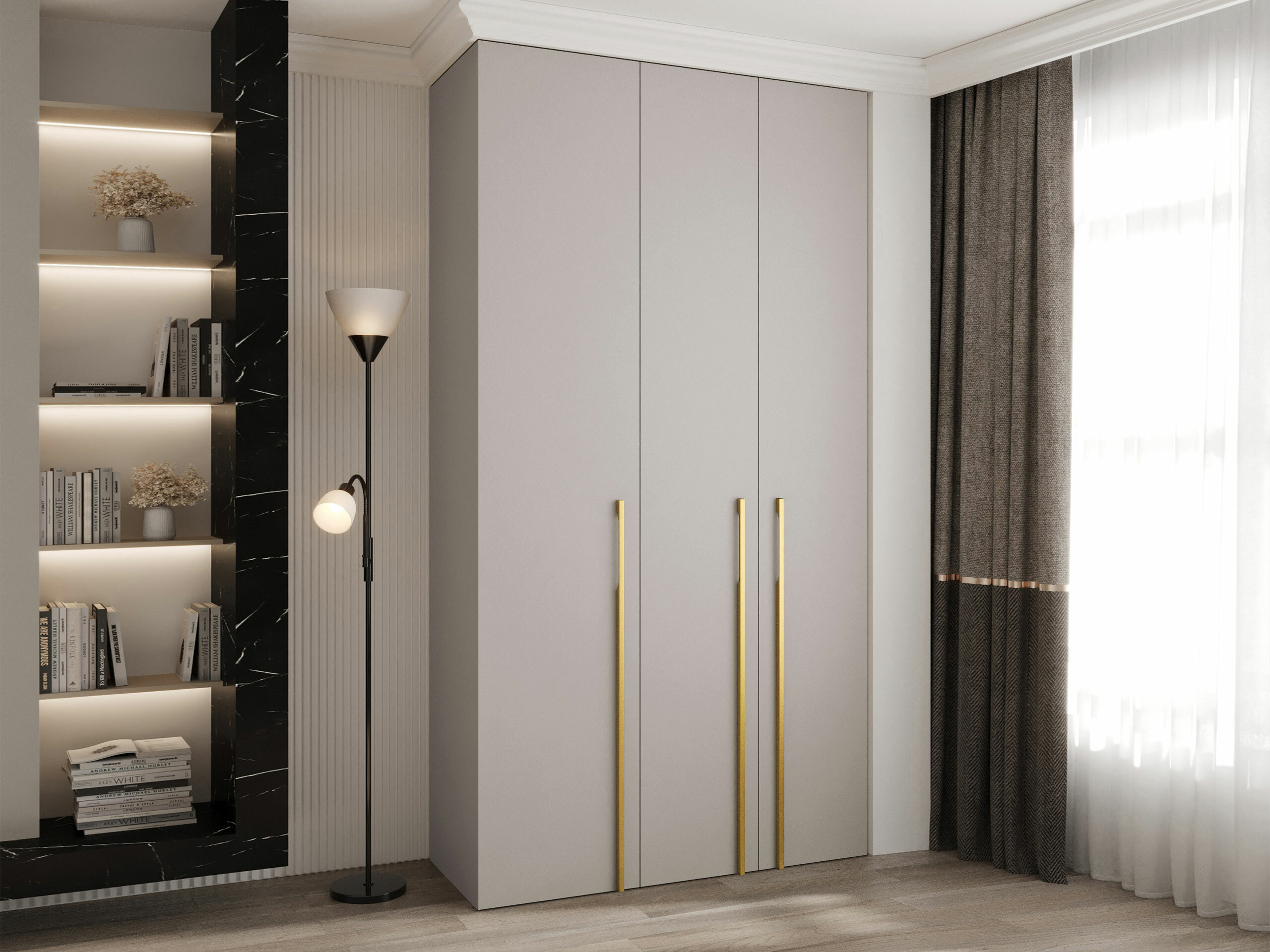 Kledingkast Hartford 571 (Kasjmier)