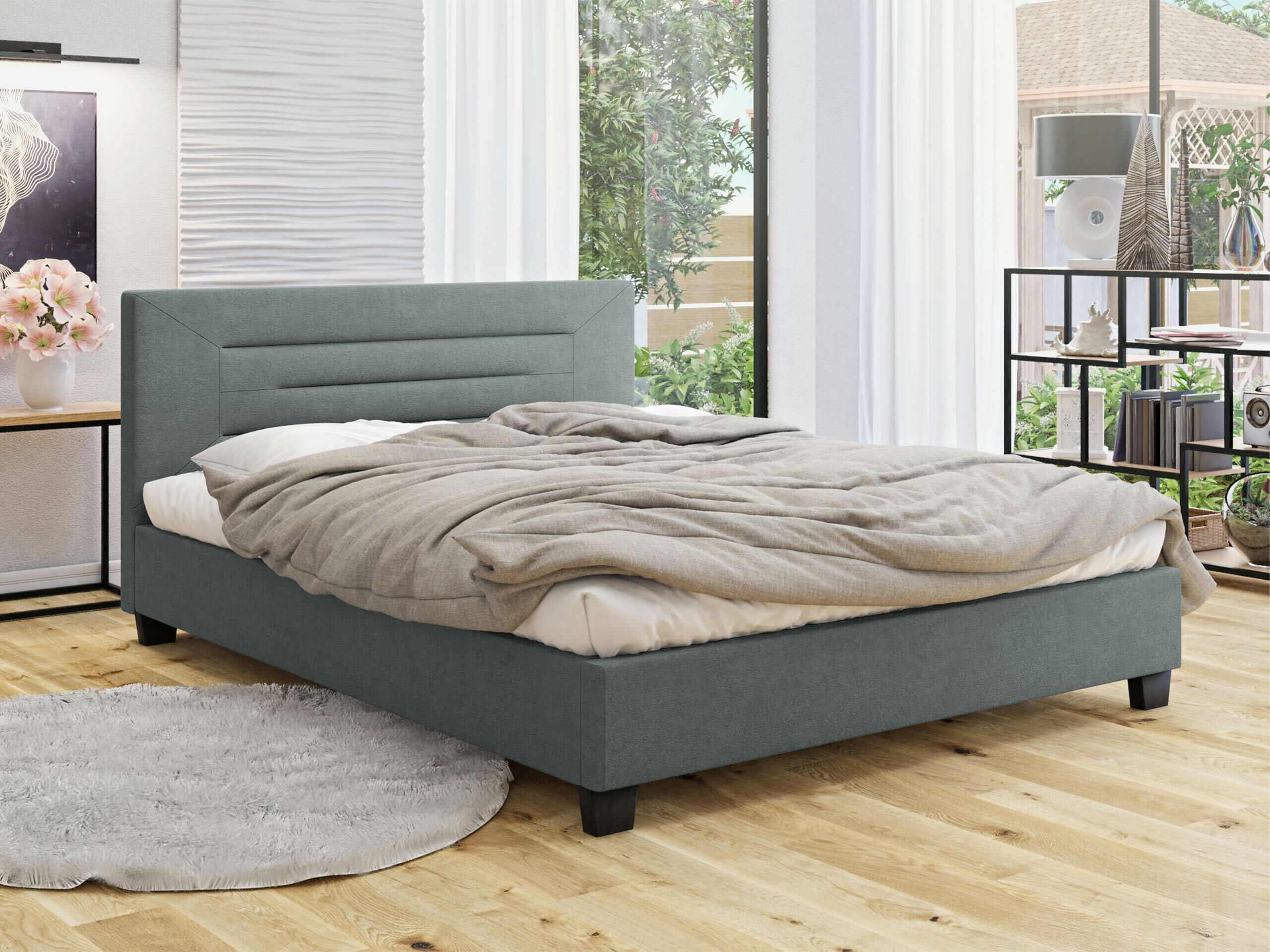 Bed Comfivo 327 (Lichtgrijs)