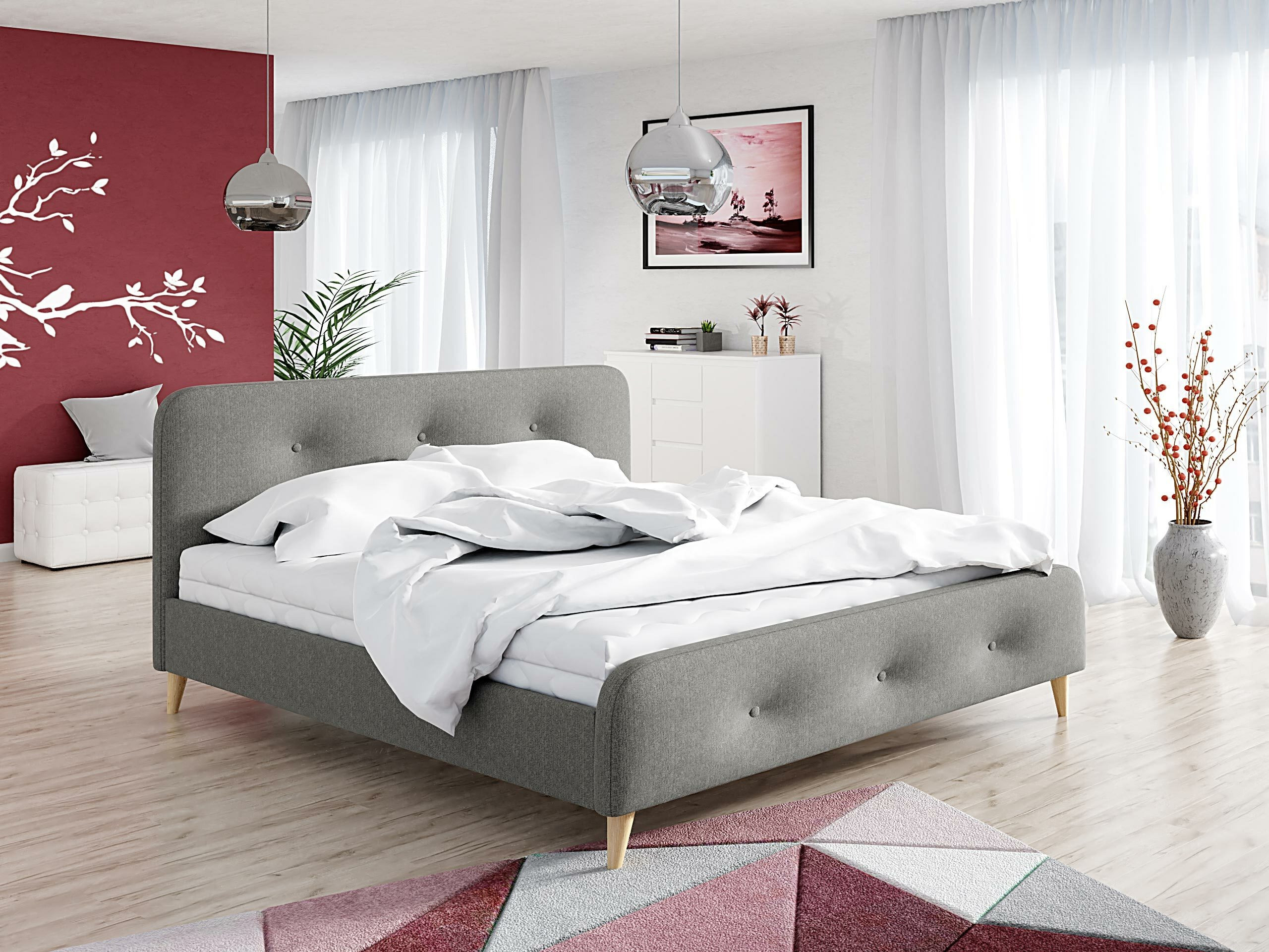 Bed Comfivo 350 (Grijs)