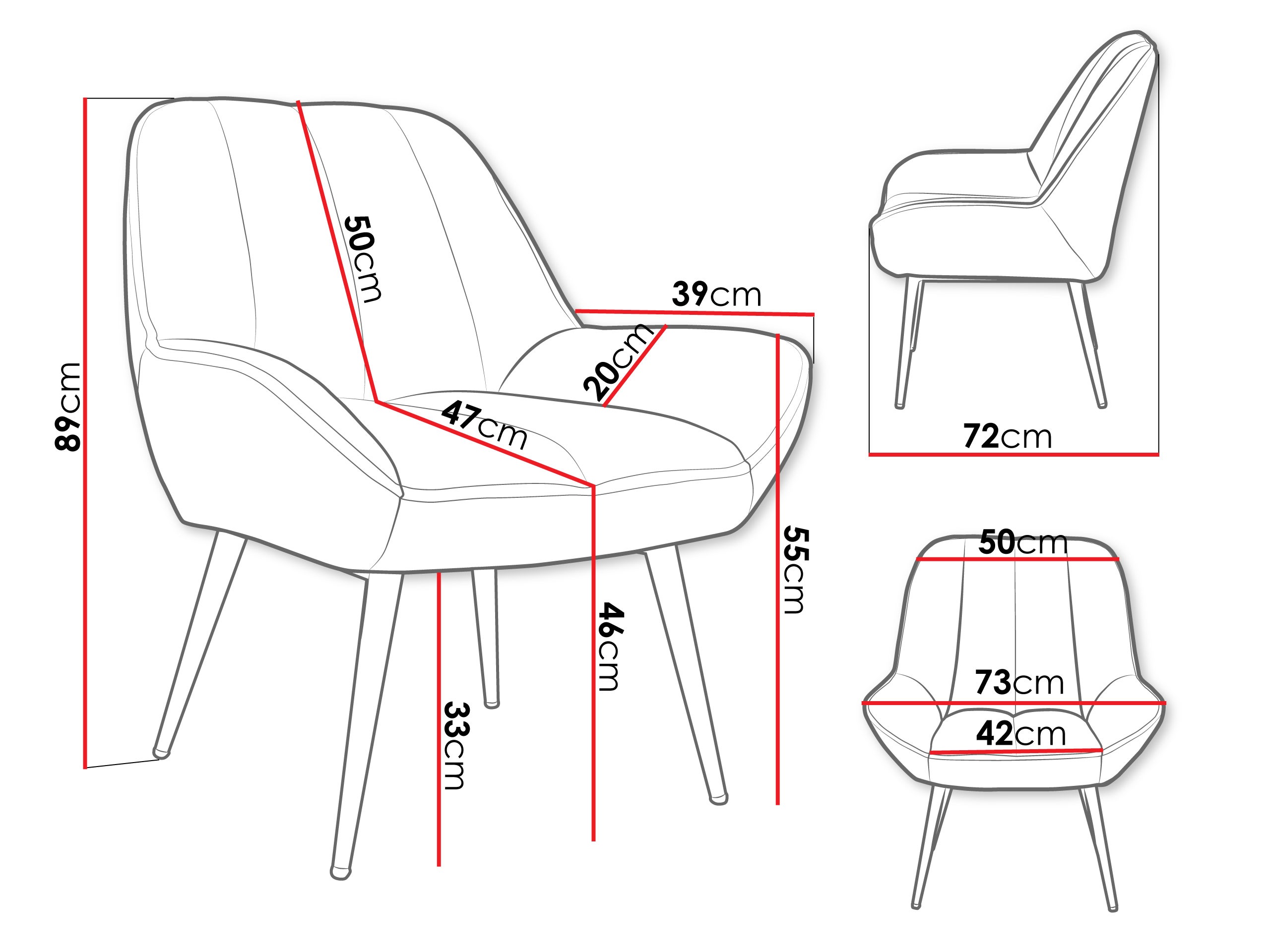 Fauteuil Comfivo 466 (Aragon 03)