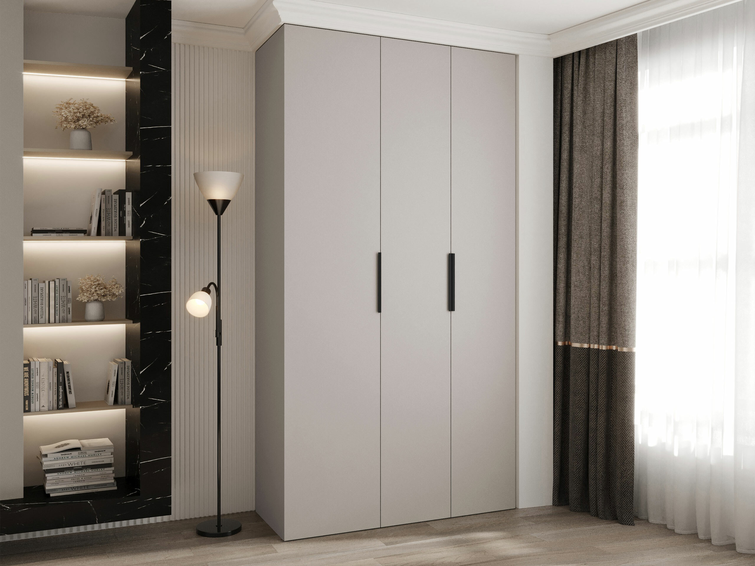 Kledingkast Hartford 573 (Kasjmier)