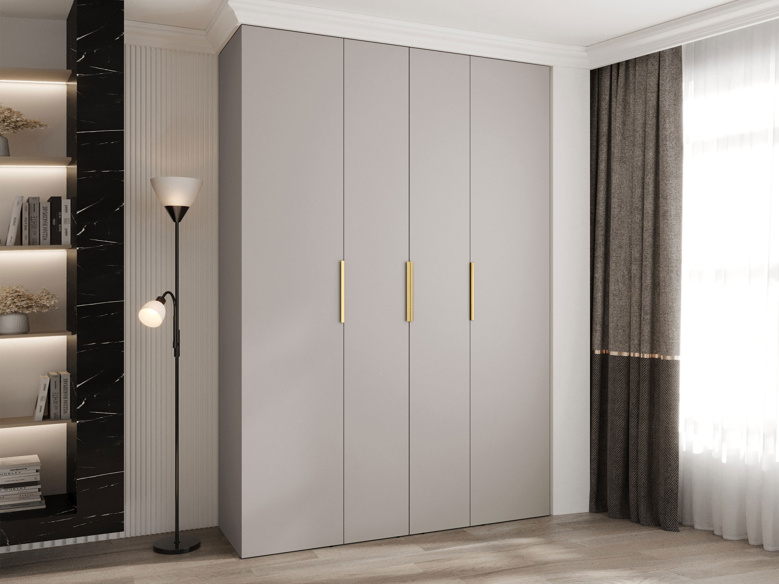 Kledingkast Hartford 574 (Kasjmier)