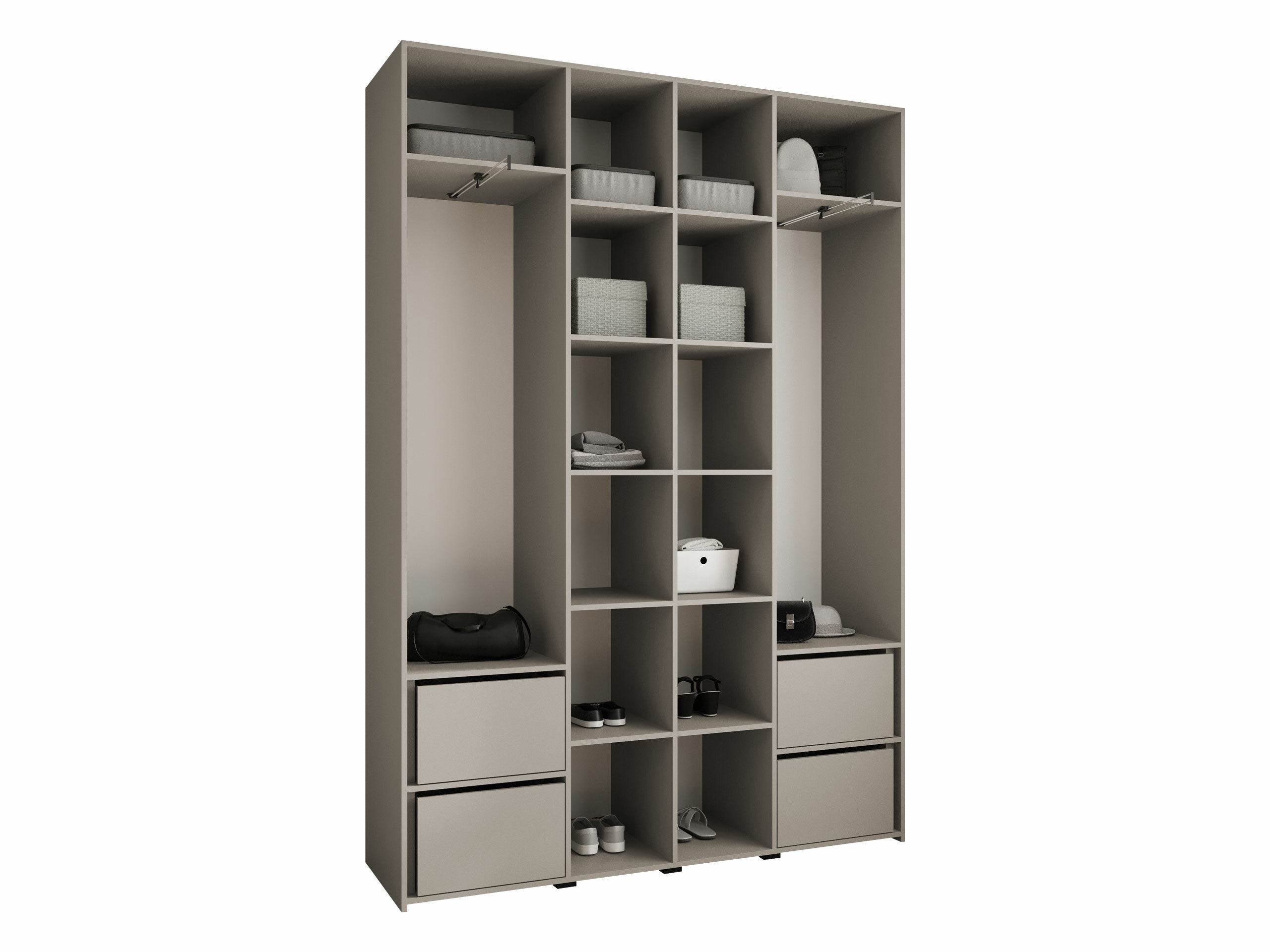 Kledingkast Hartford 574 (Kasjmier)