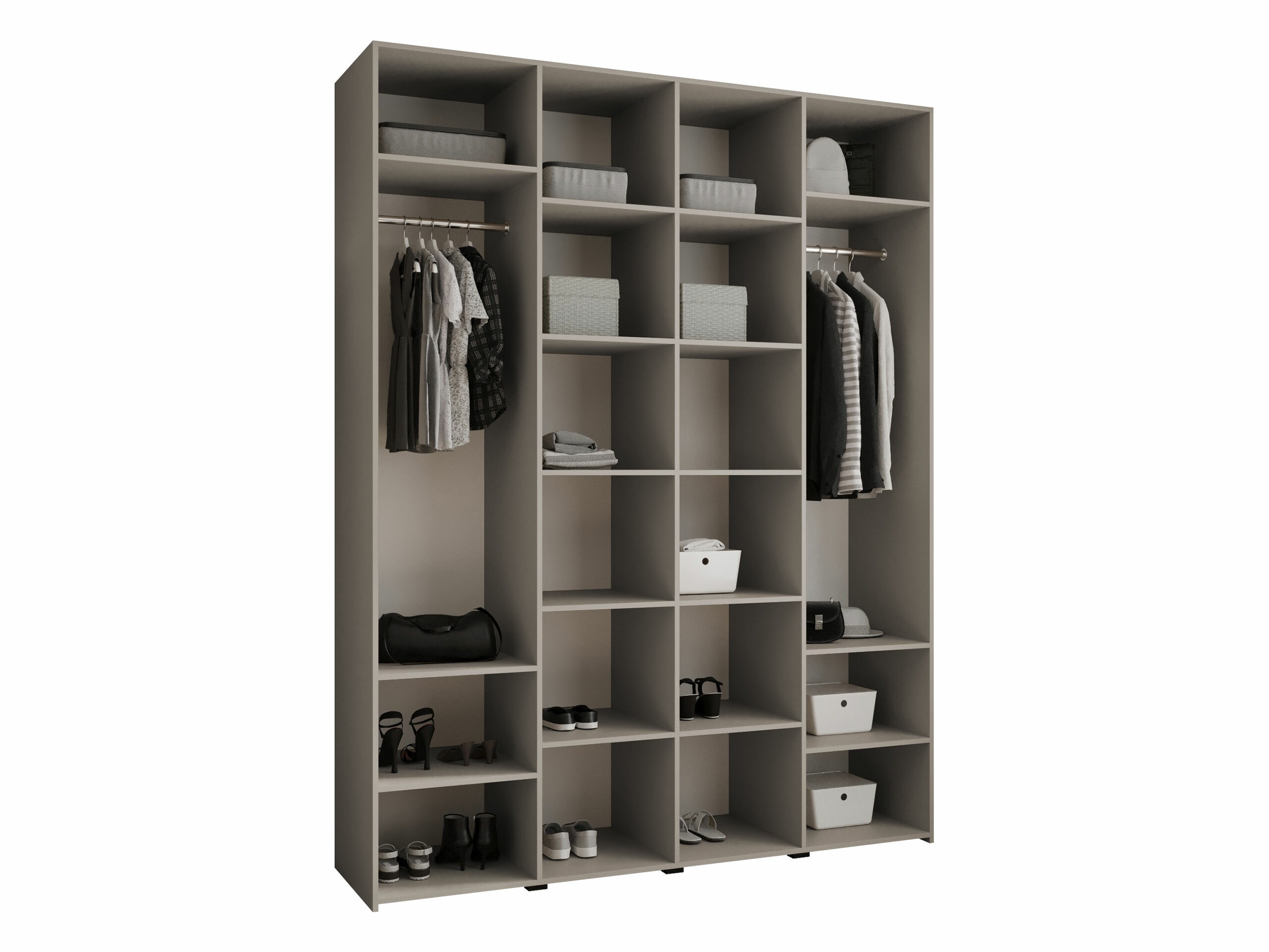 Kledingkast Hartford 574 (Wit)