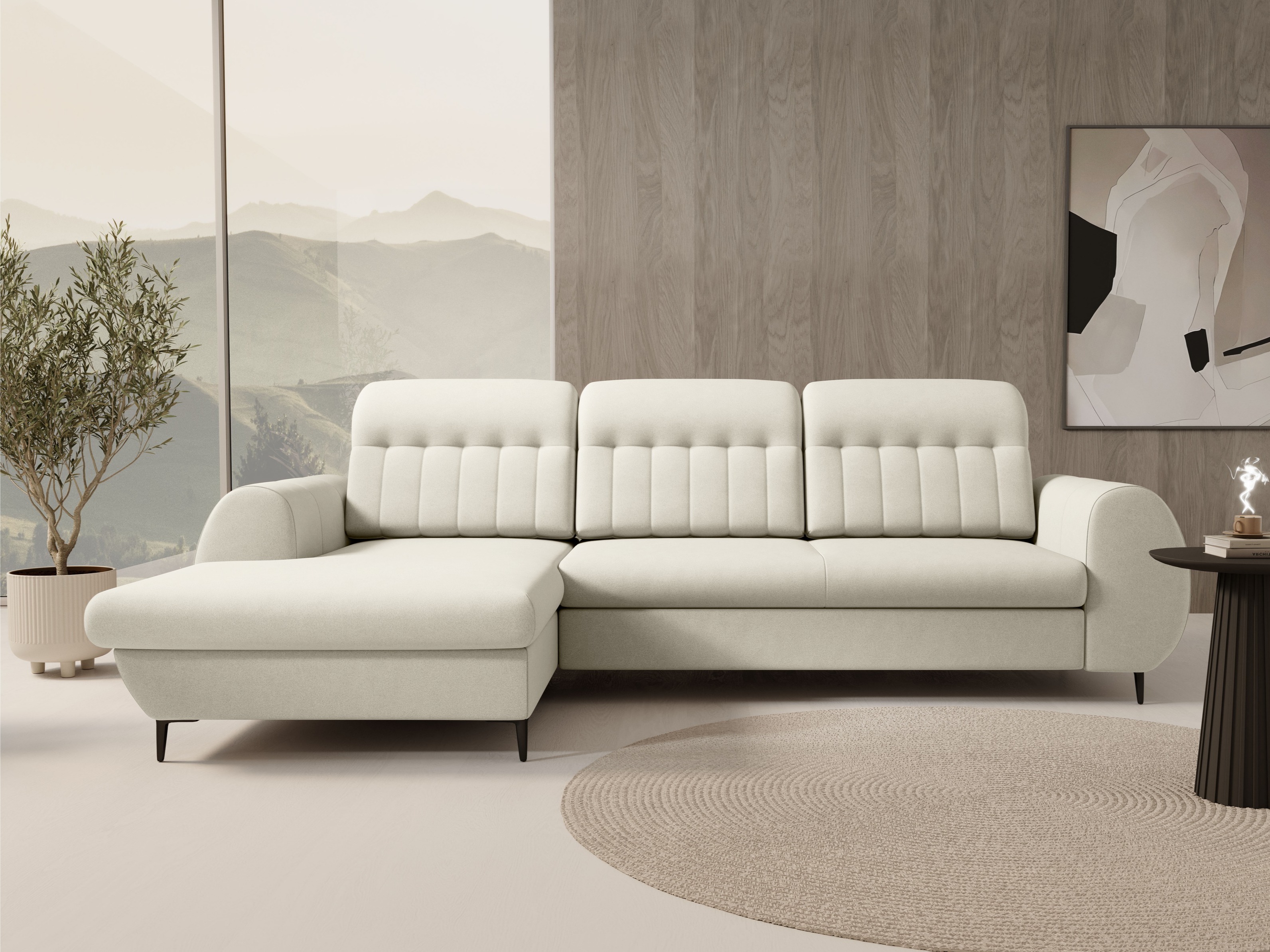 Hoekbank Kingston 195 (Castel 03)