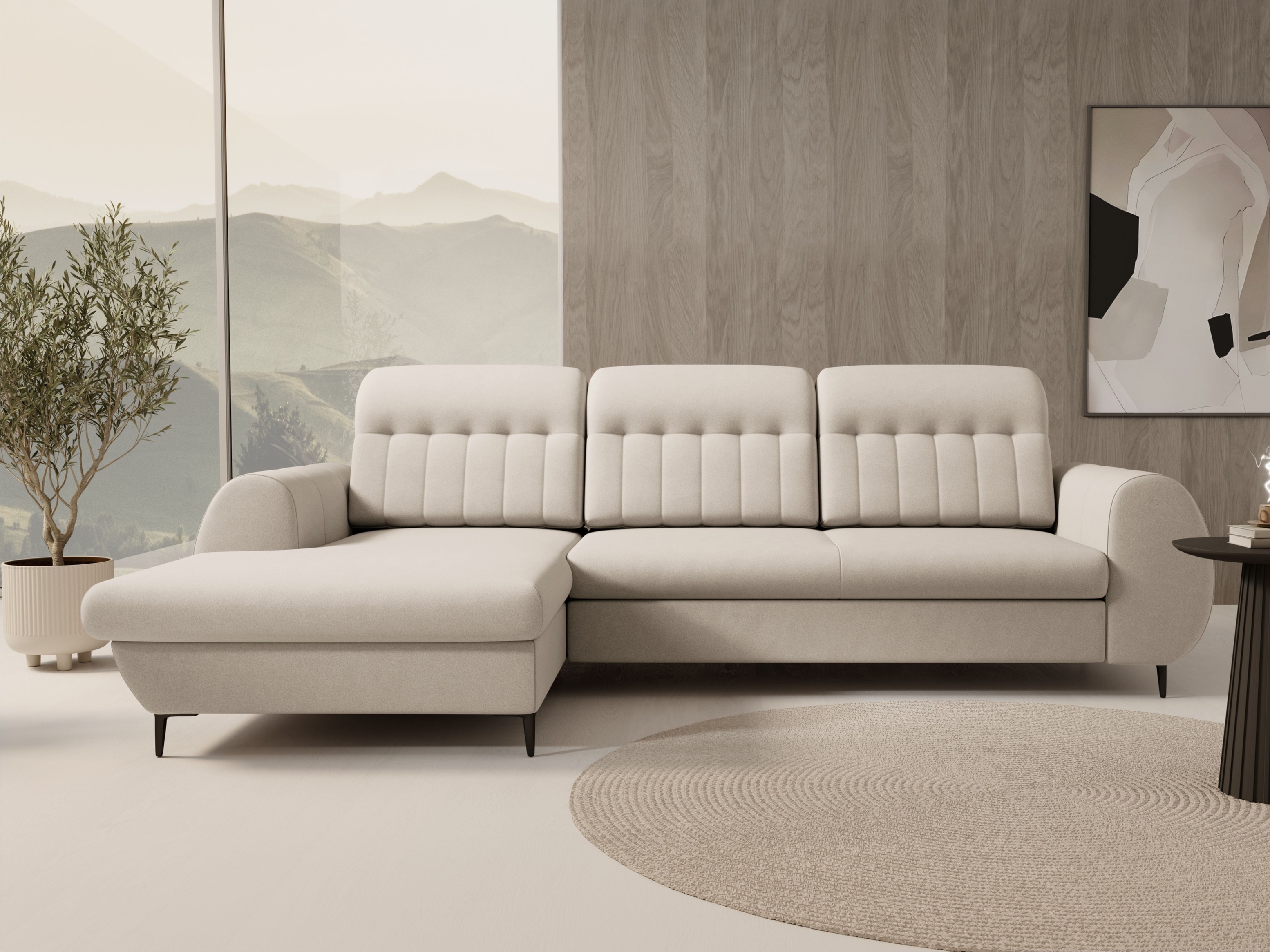 Hoekbank Kingston 195 (Castel 04)