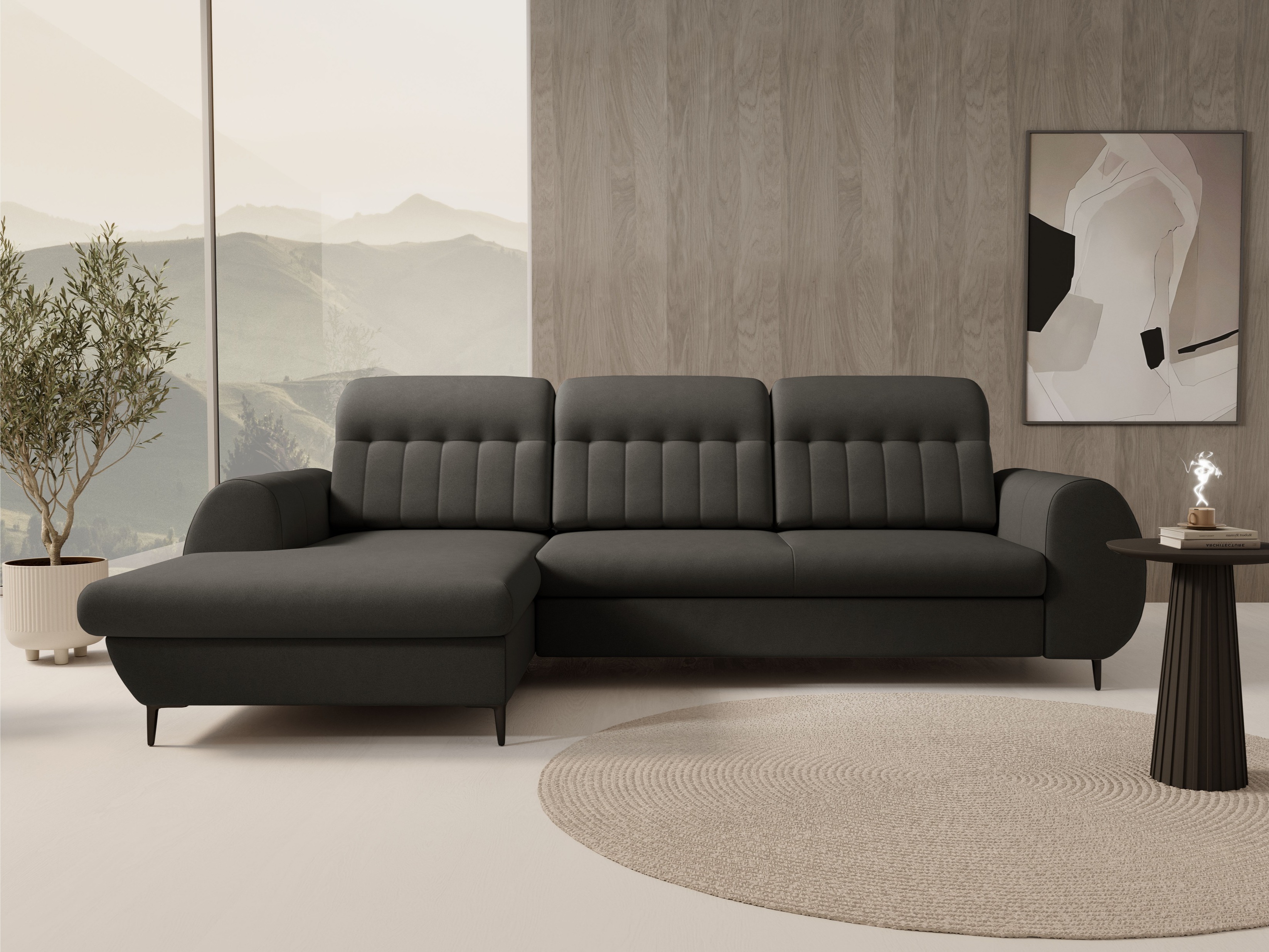 Hoekbank Kingston 195 (Castel 93)