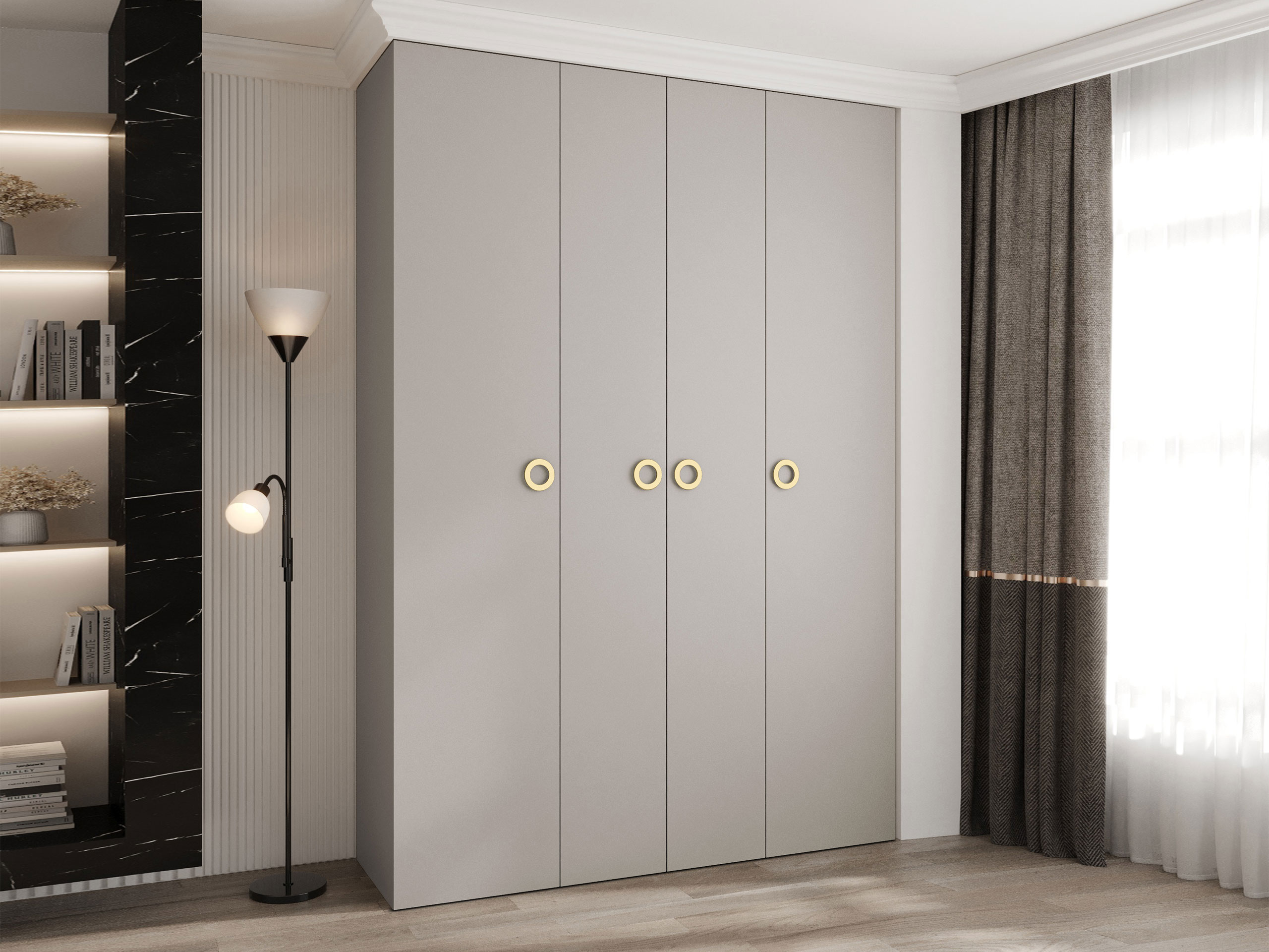 Kledingkast Hartford 554 (Kasjmier)