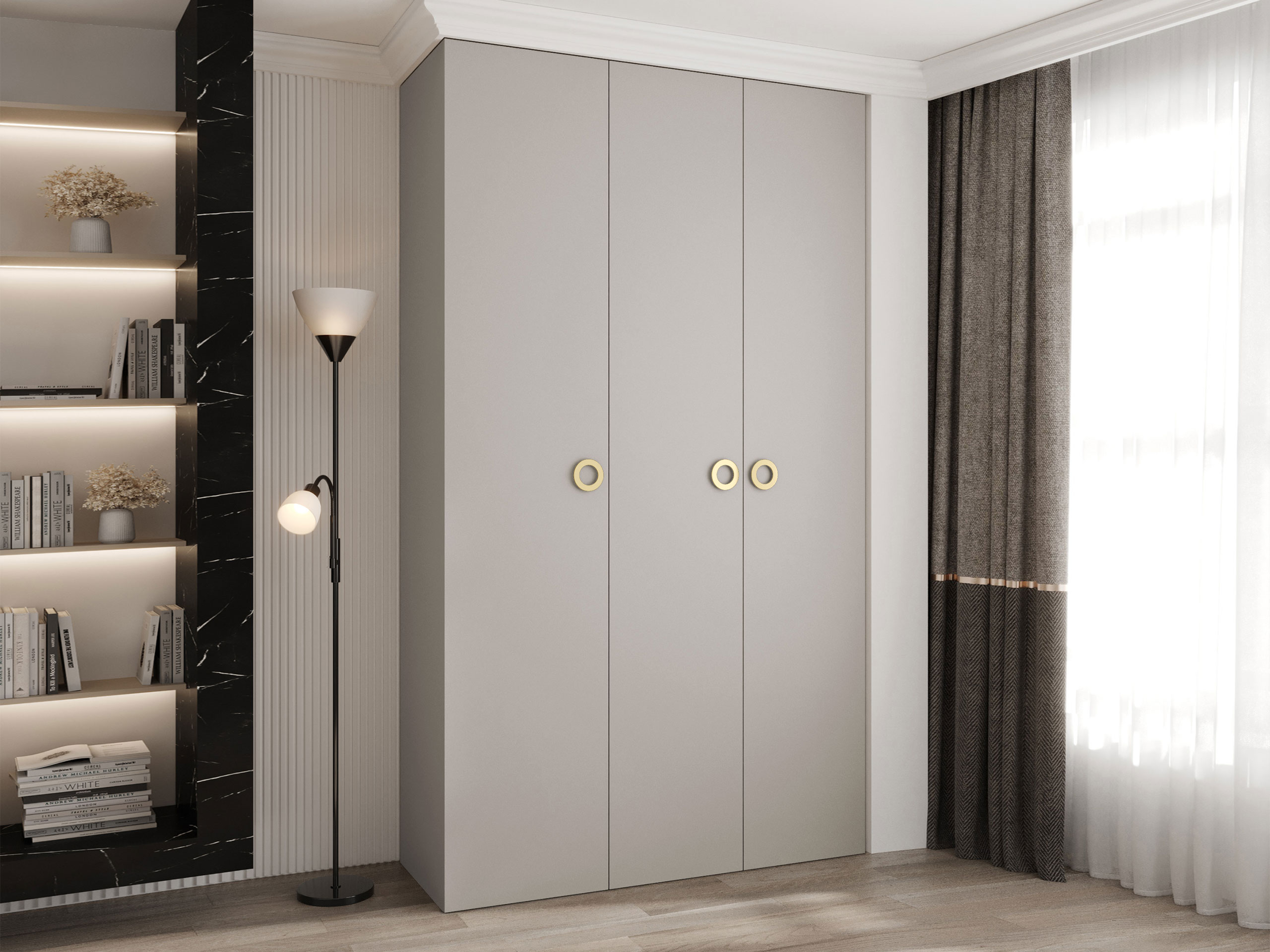 Kledingkast Hartford 544 (Kasjmier)