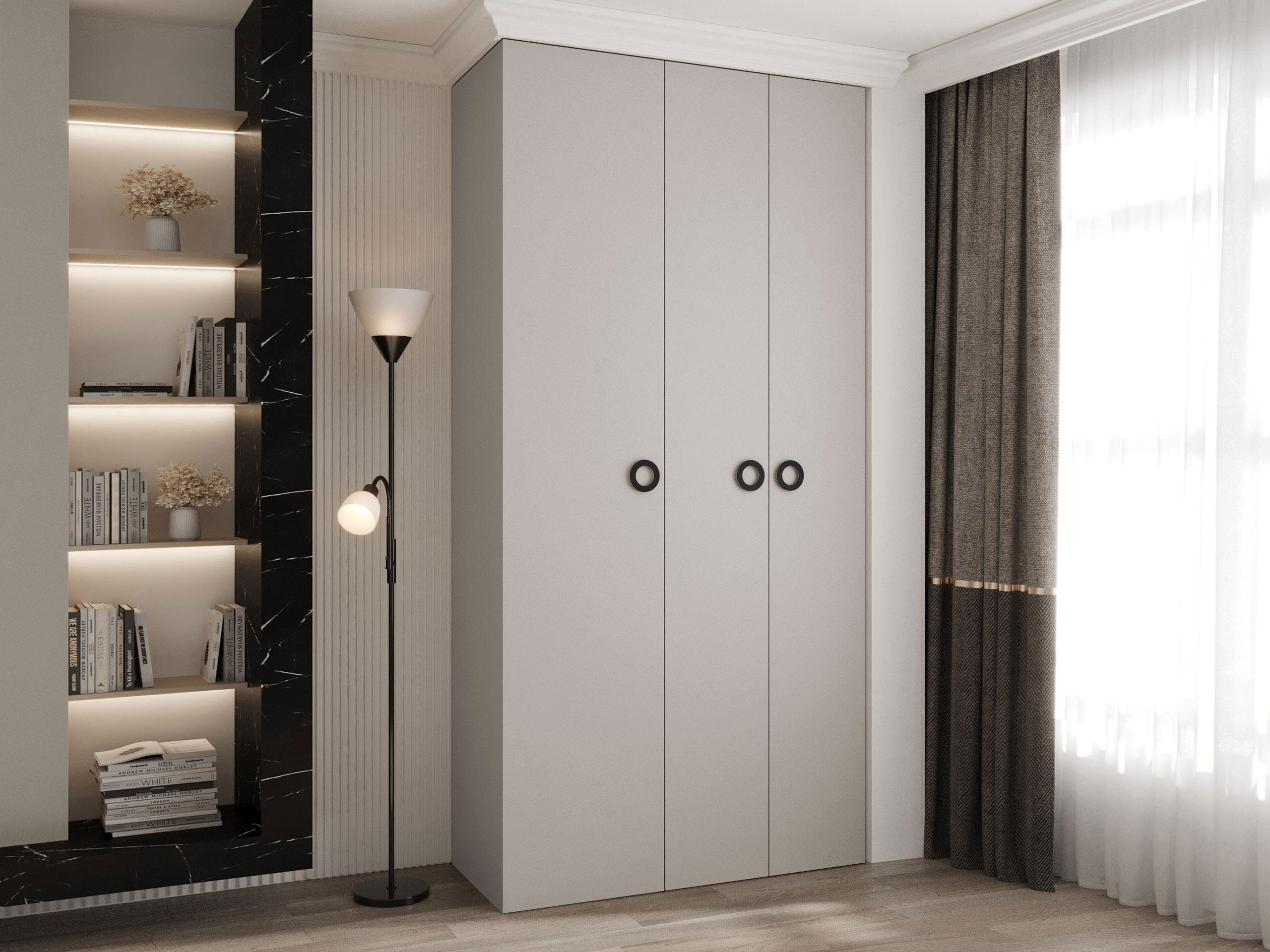 Kledingkast Hartford 544 (Kasjmier)