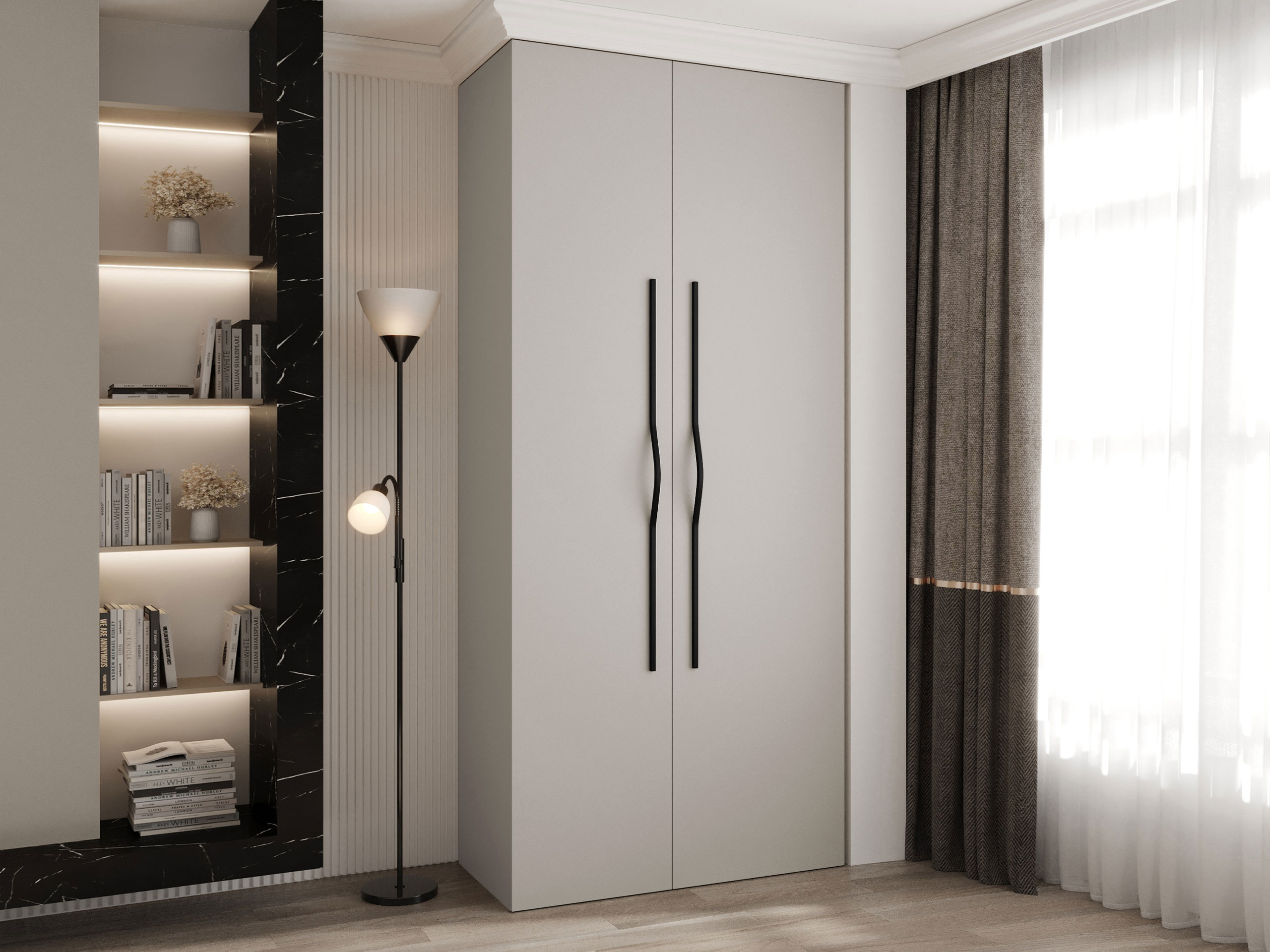 Kledingkast Hartford 562 (Kasjmier)