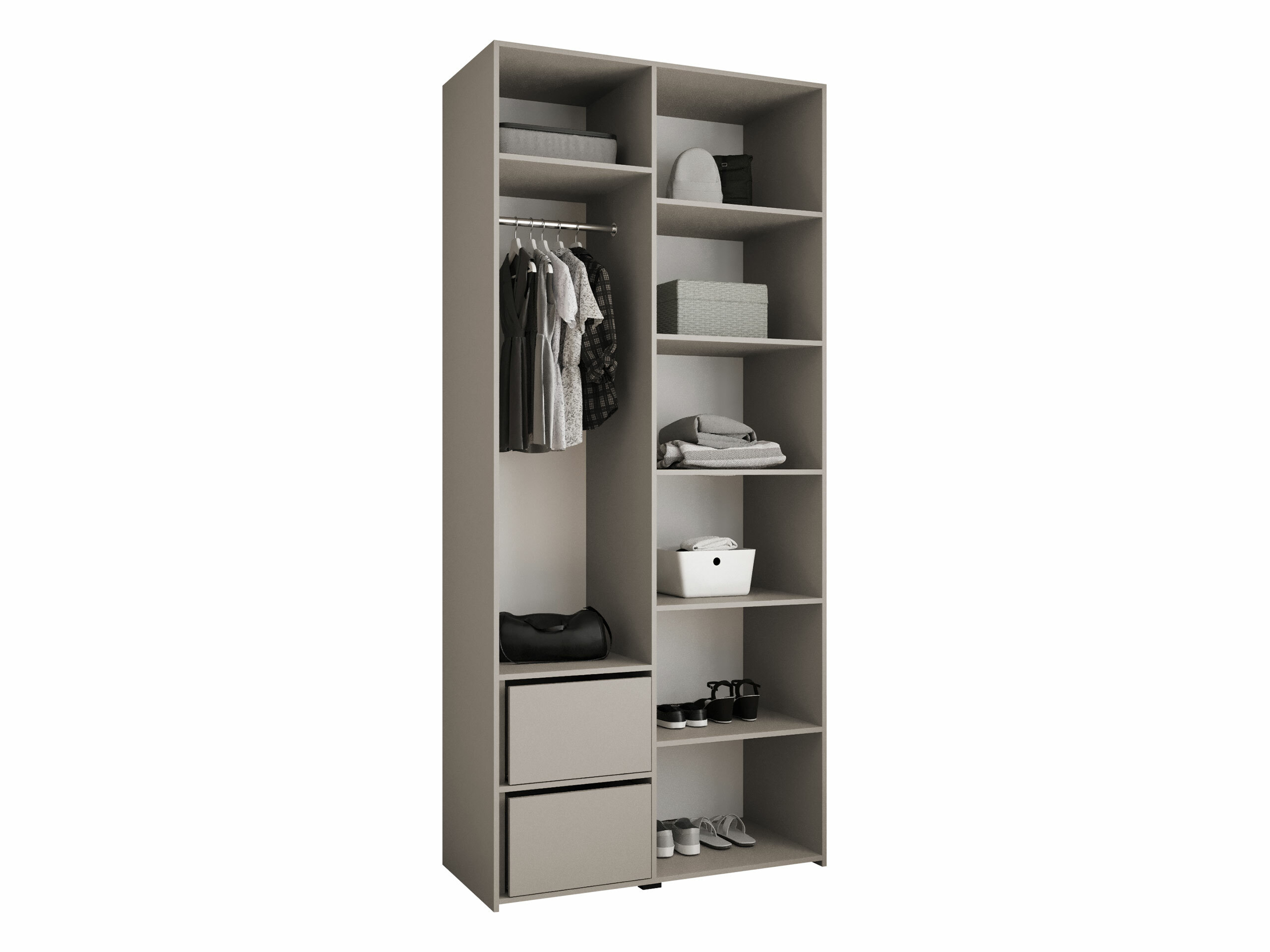 Kledingkast Hartford 562 (Wit)