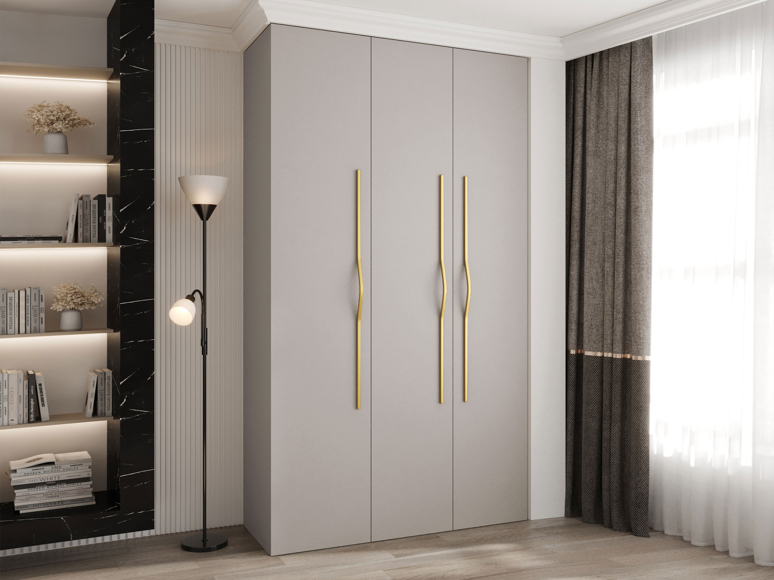 Kledingkast Hartford 563 (Kasjmier)